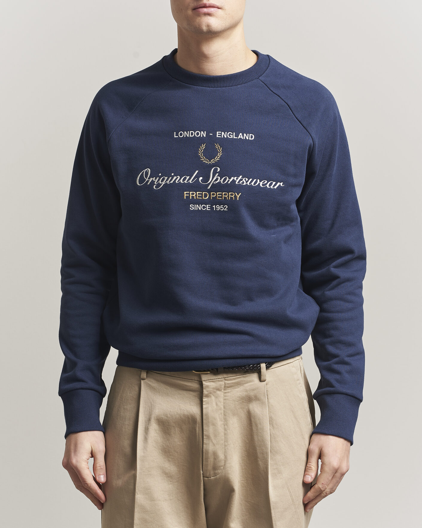 Mies | Puserot | Fred Perry | Original Sportswear Sweatshirt Tennis Blue