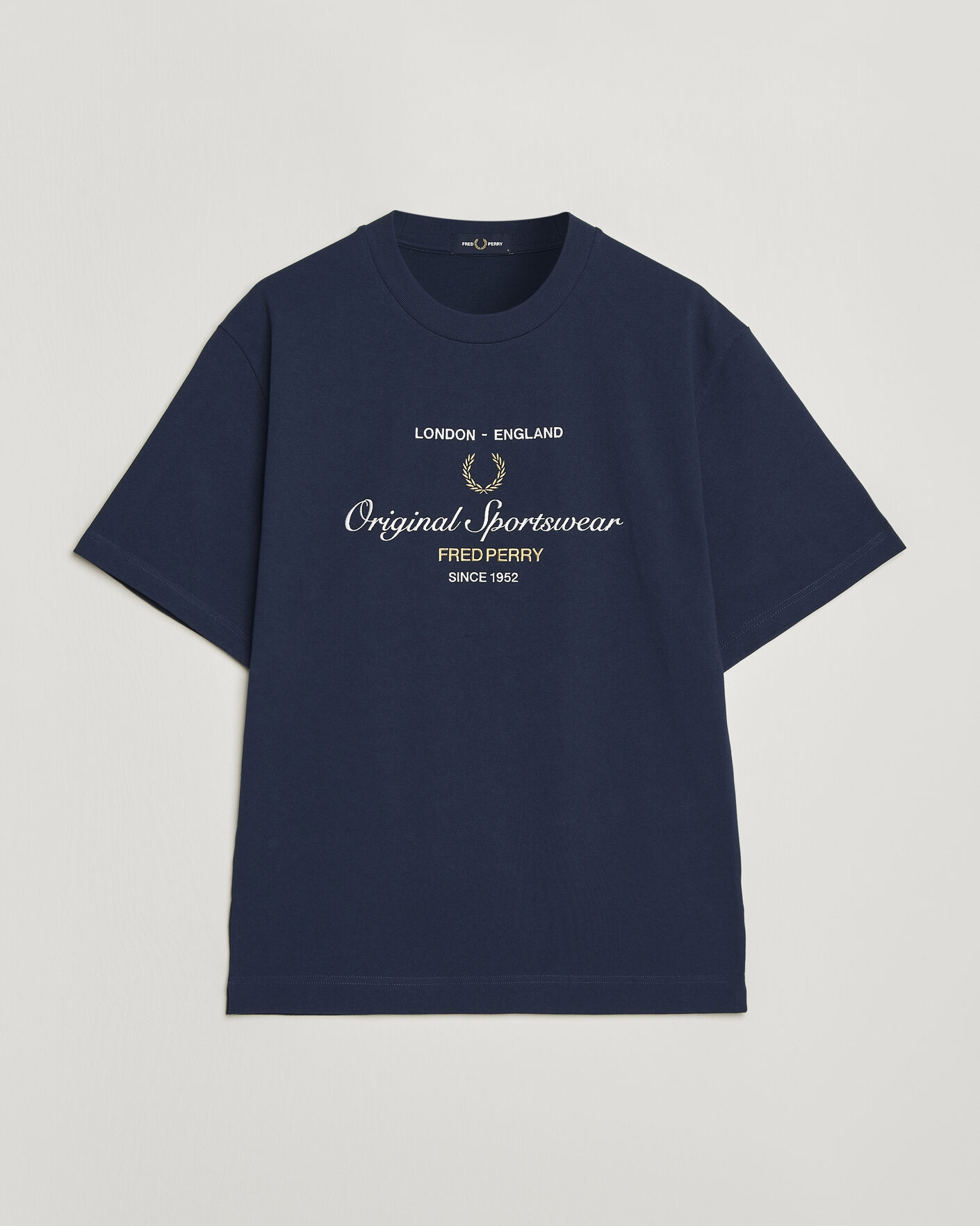 Mies | T-paidat | Fred Perry | Original Sportswear T-Shirt Tennis Blue