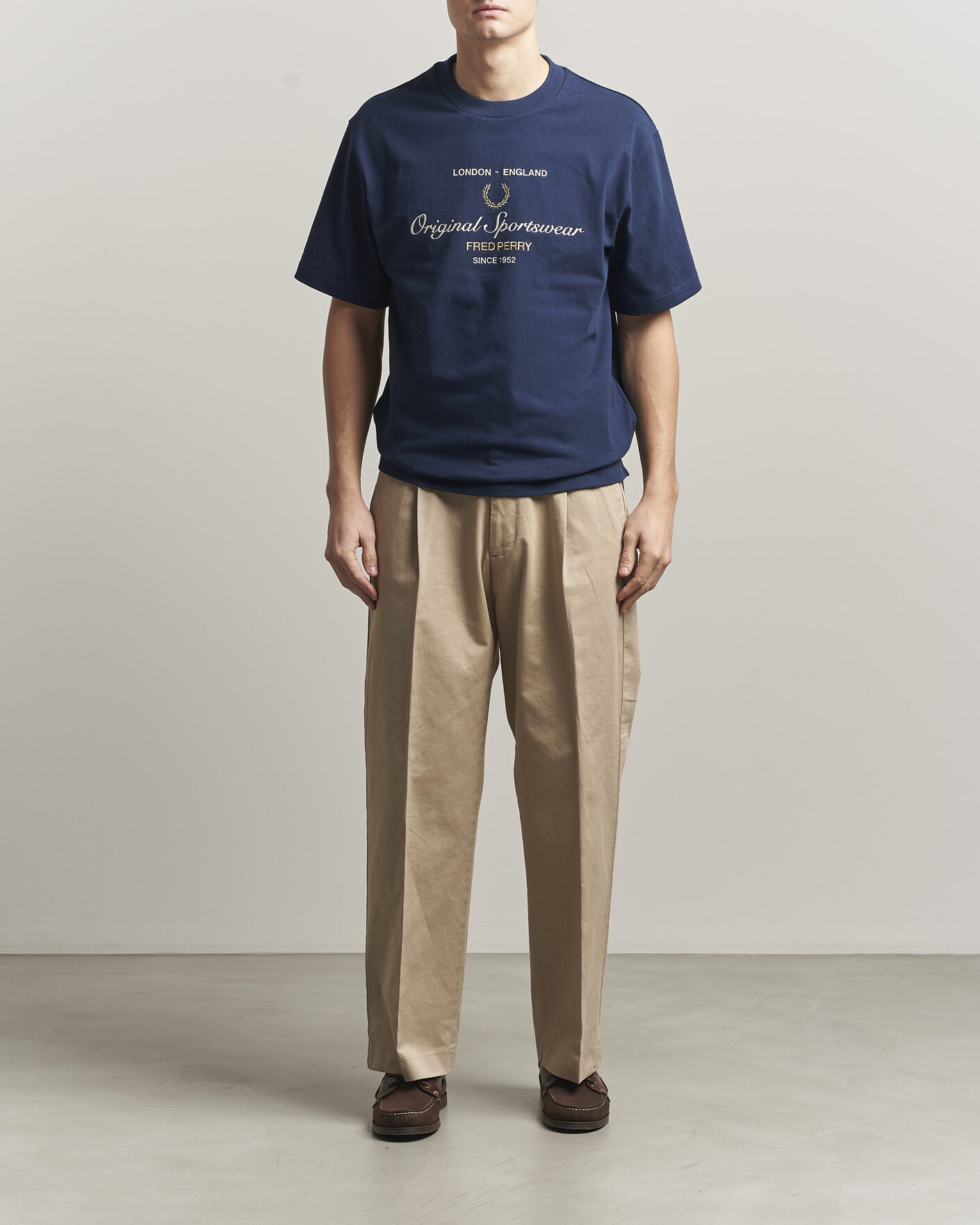 Mies | T-paidat | Fred Perry | Original Sportswear T-Shirt Tennis Blue