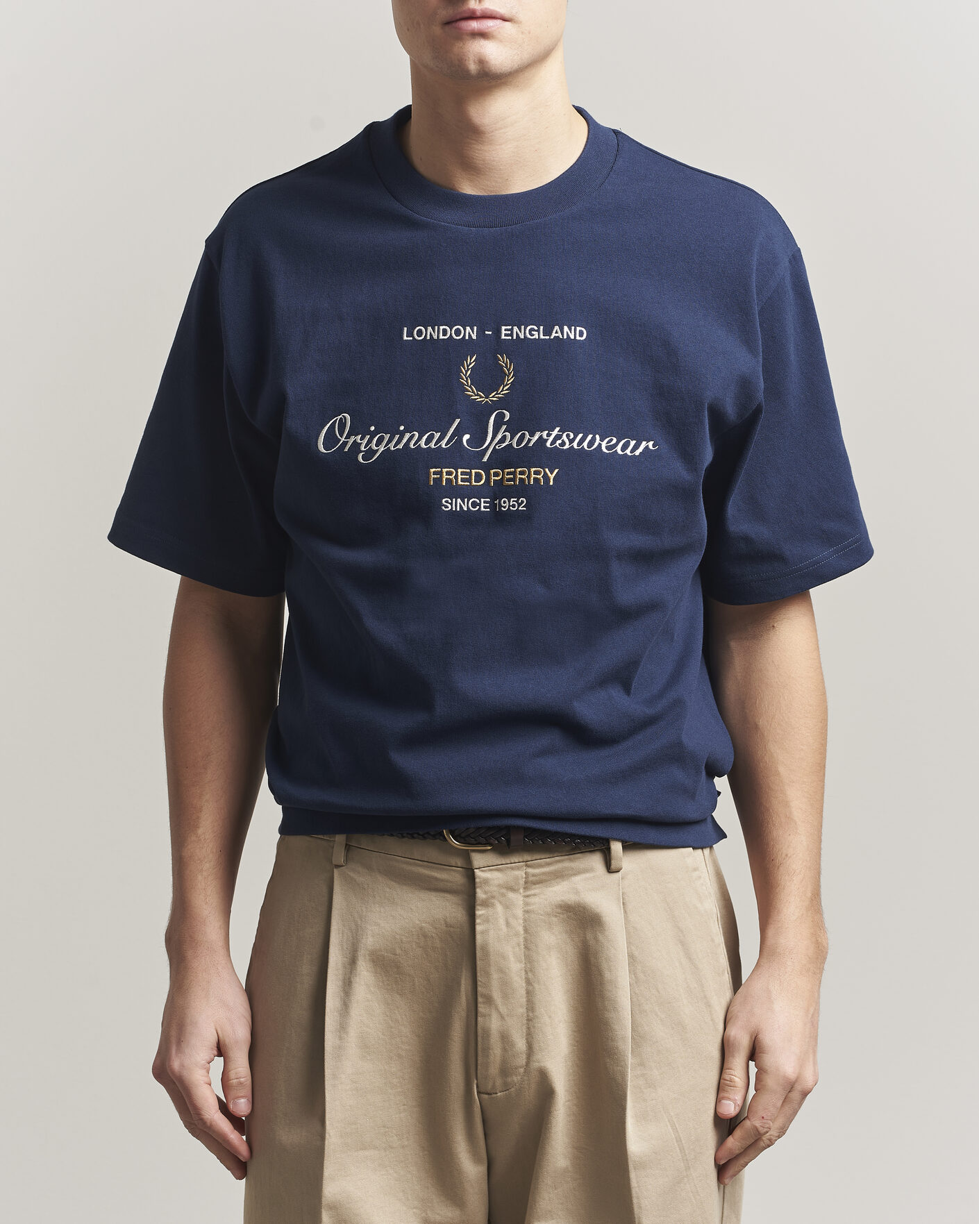 Mies | T-paidat | Fred Perry | Original Sportswear T-Shirt Tennis Blue