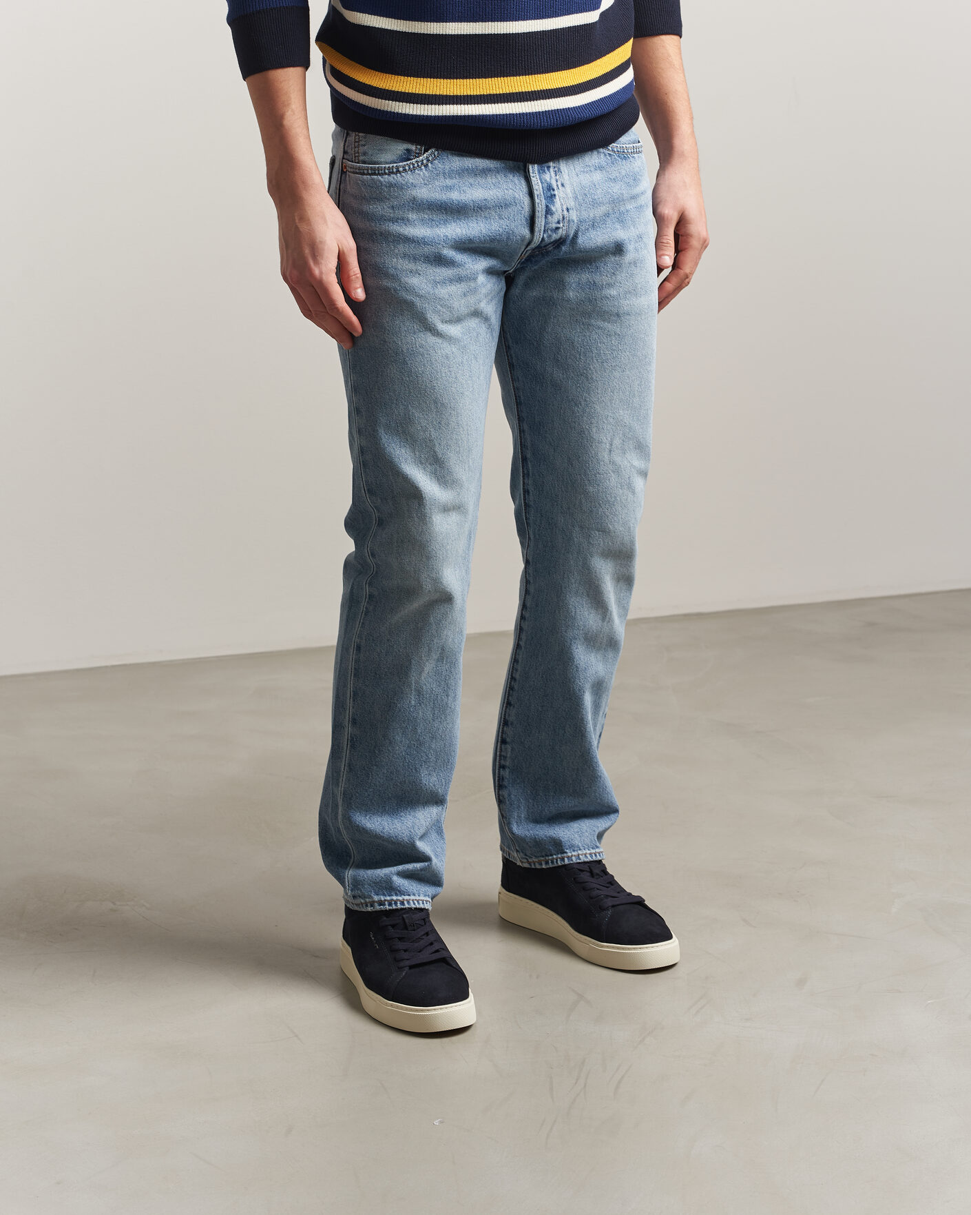 Mies | Tennarit | Gant | Mc Julien Suede Sneaker Dark Blue