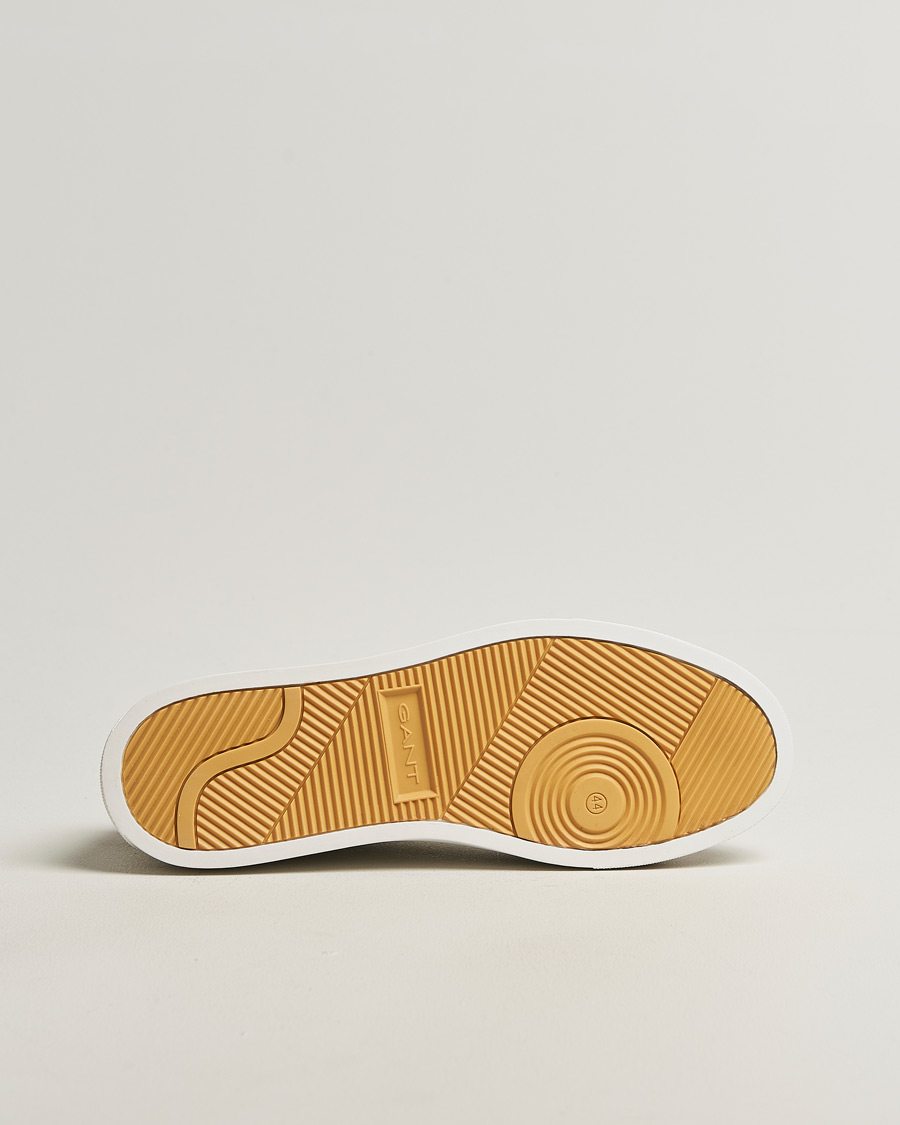 Mies | Tennarit | GANT | Mc Julien Leather Sneaker White/Dark Tan