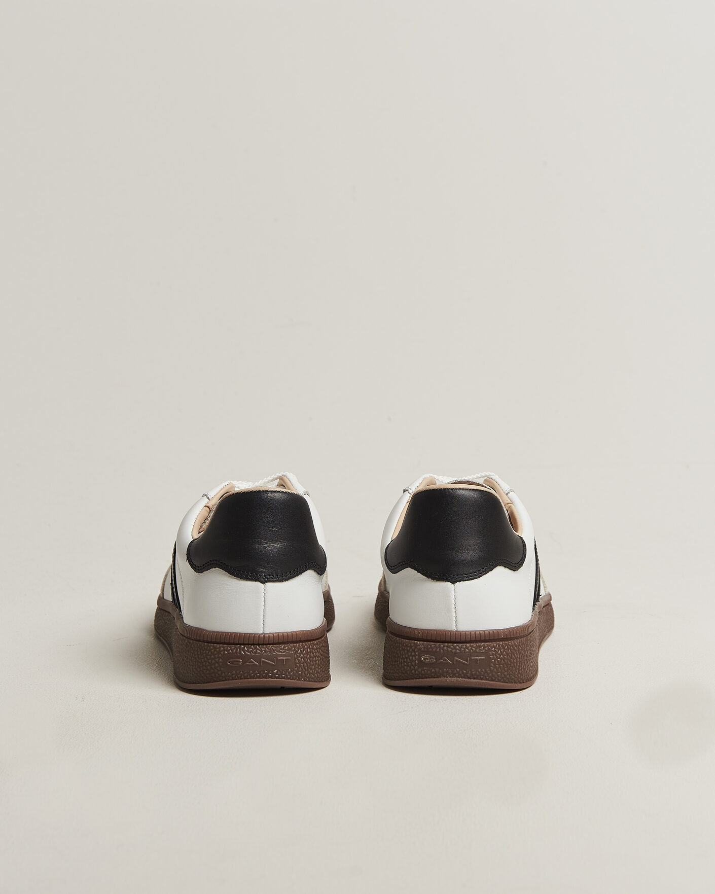 Mies | Tennarit | Gant | Cuzmo Leather/Suede Sneaker White/Black