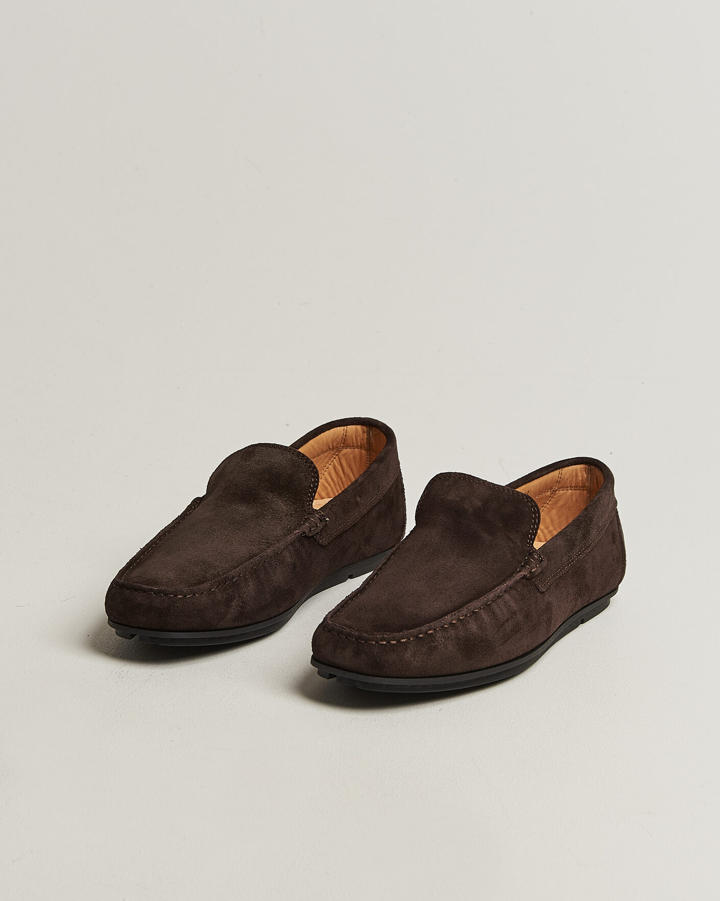 Mies | Mokkasiinit | Gant | Wilmon Suede Car Shoe Dark Brown