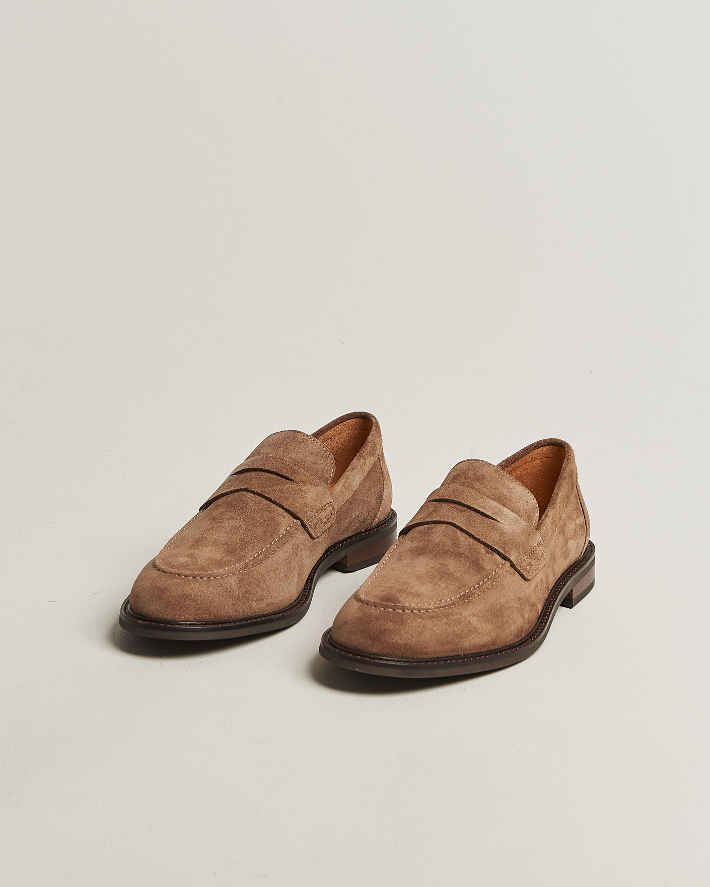 Mies | Loaferit | Gant | Lozham Suede Loafer Warm Khaki