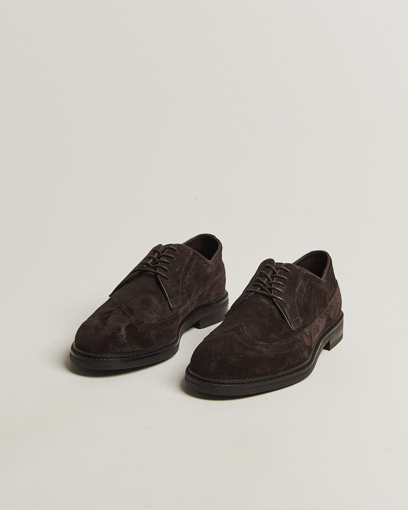 Mies | Brogue-kengät | Gant | Bidford Suede Brouge Dark Brown