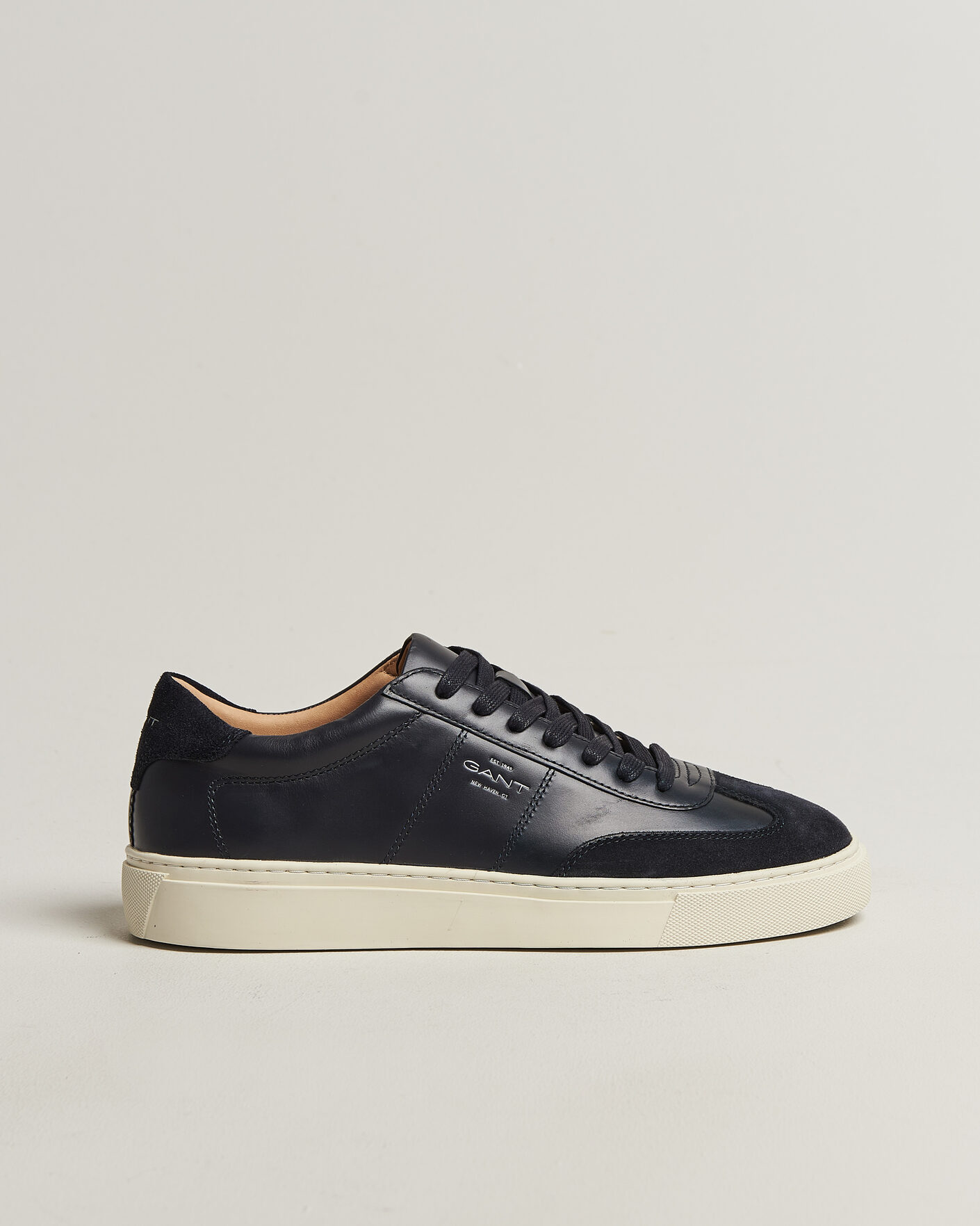 Mies | Tennarit | GANT | Mc Julien Leather/Suede Sneaker Marine