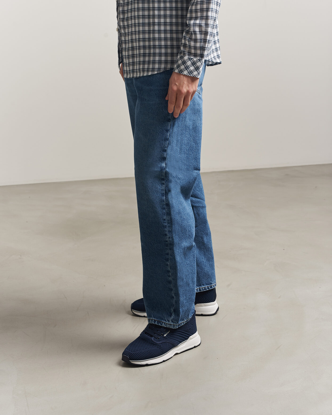 Mies | GANT Beeker Running Sneaker Marine | Gant | Beeker Running Sneaker Marine