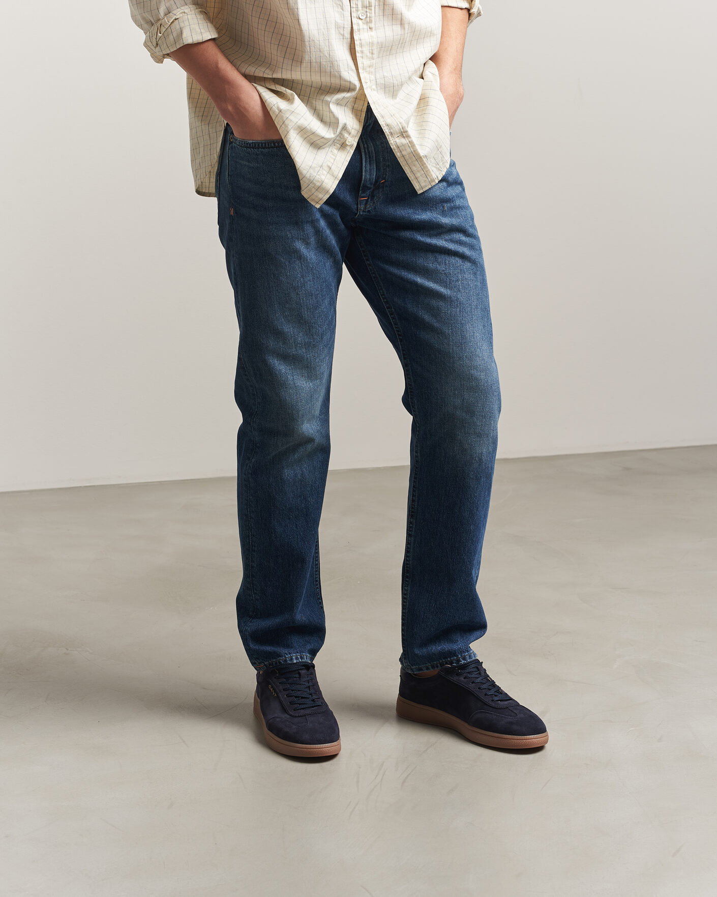 Mies | Tennarit | Gant | Cuzmo Suede Sneaker Marine