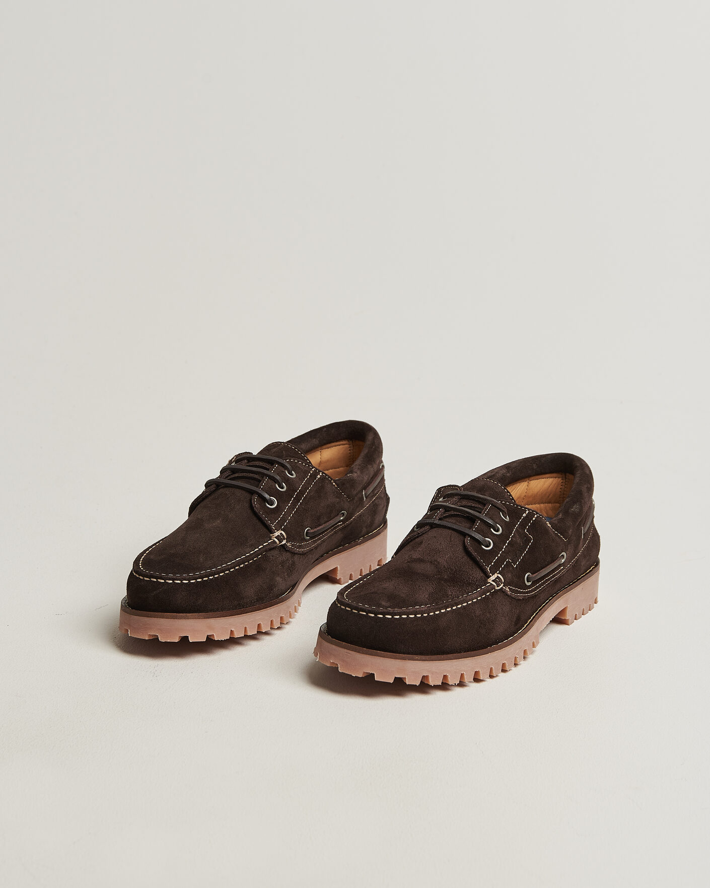 Mies | Purjehduskengät | Gant | Tratton Suede Boat Shoe Dark Brown