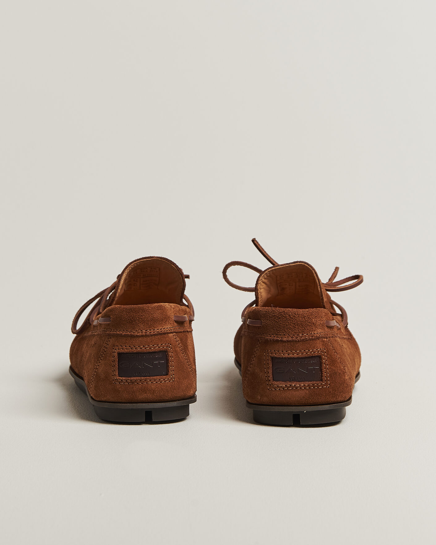 Mies | Mokkasiinit | Gant | Wilmon Laced Suede Car Shoe Cognac