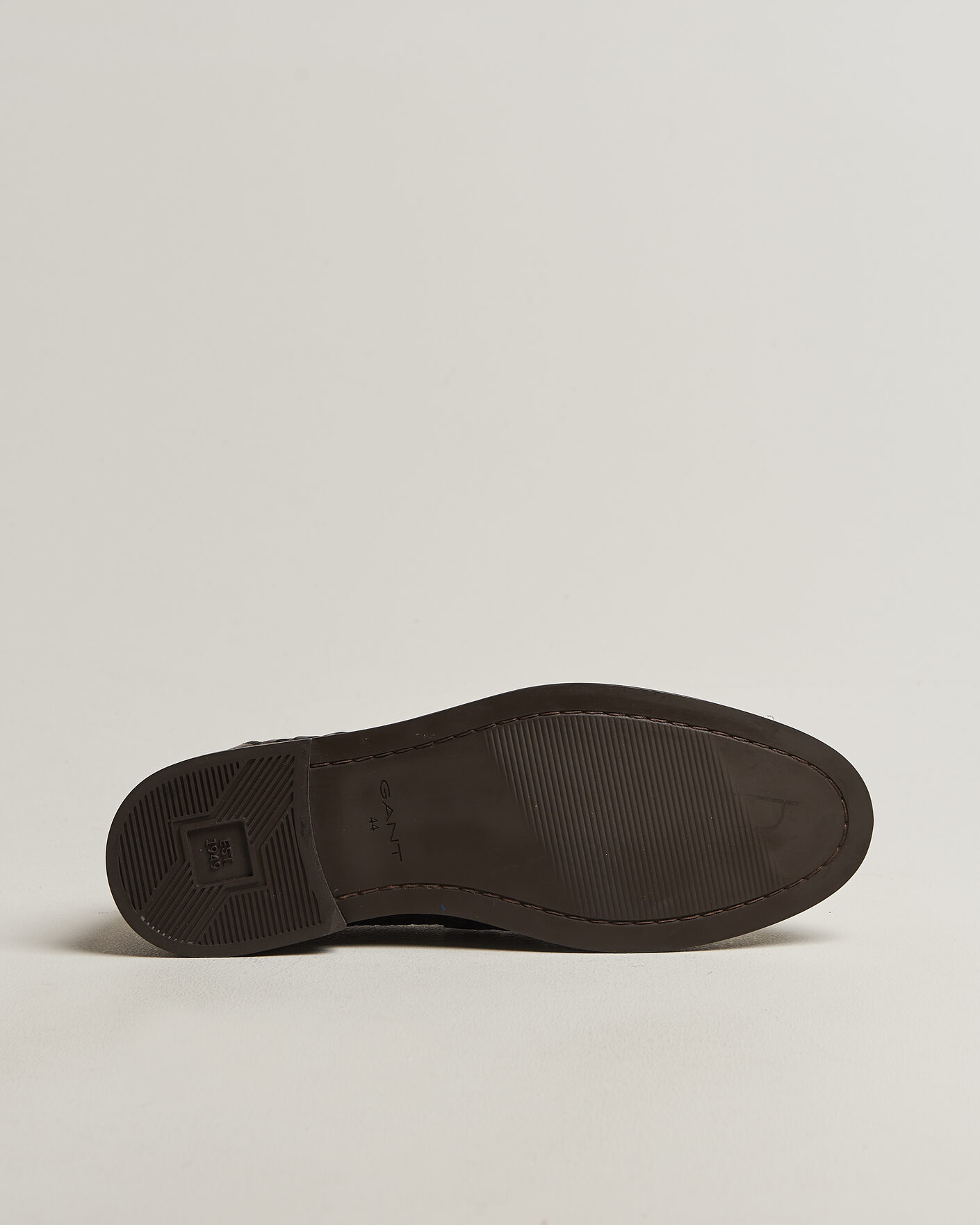 Mies | Loaferit | Gant | Lozham Braided Leather Loafer Dark Brown