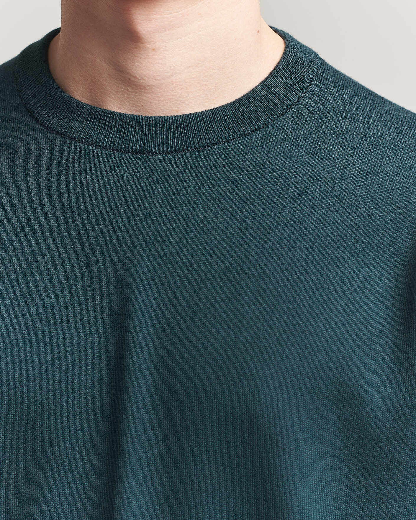 Mies | T-paidat | John Smedley | Tindall Sea Island Cotton T-Shirt Rainforest