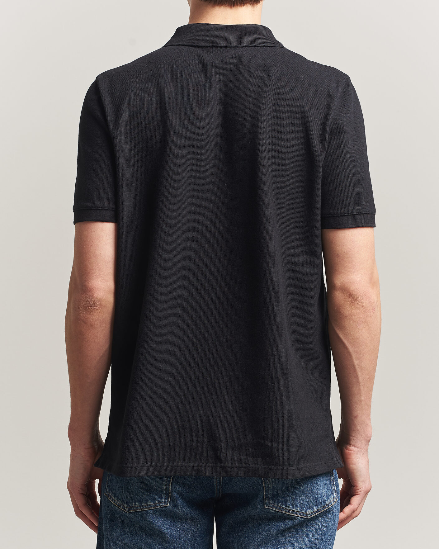 Mies | Pikeet | Maison Kitsuné | Fox Head Polo Black