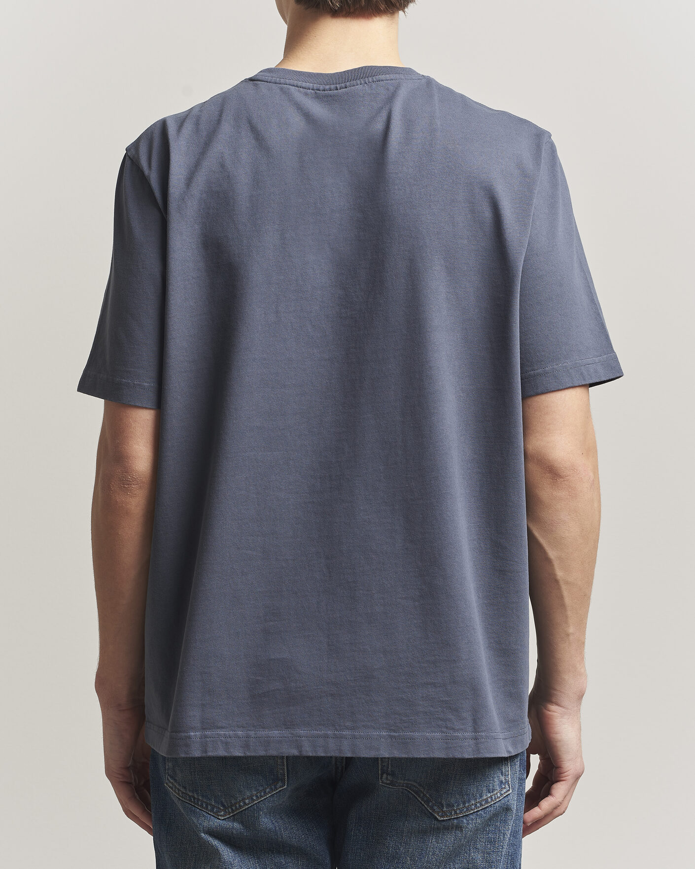 Mies | T-paidat | Maison Kitsuné | Dressed Fox T-Shirt Shadow Blue