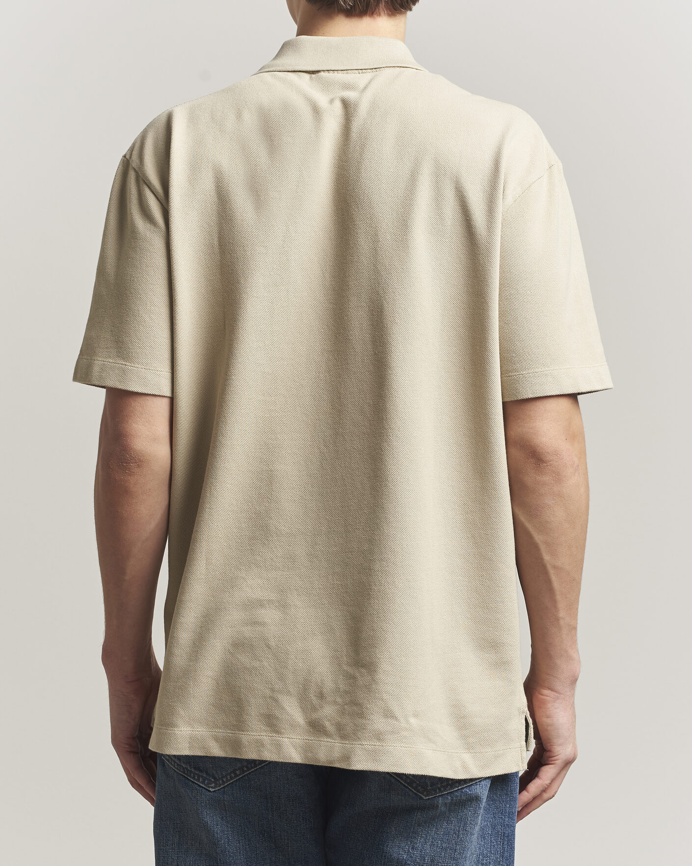 Mies | Pikeet | Maison Kitsuné | Bold Fox Head Polo Tea Leaf