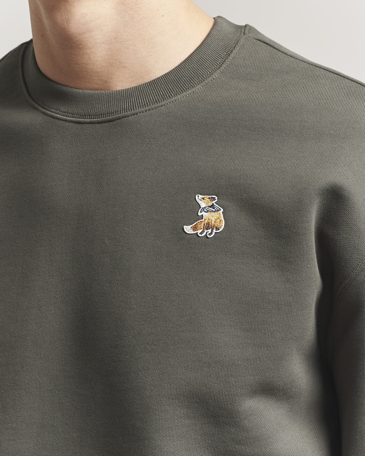 Mies | Puserot | Maison Kitsuné | Dreaming Fox Sweatshirt Beluga