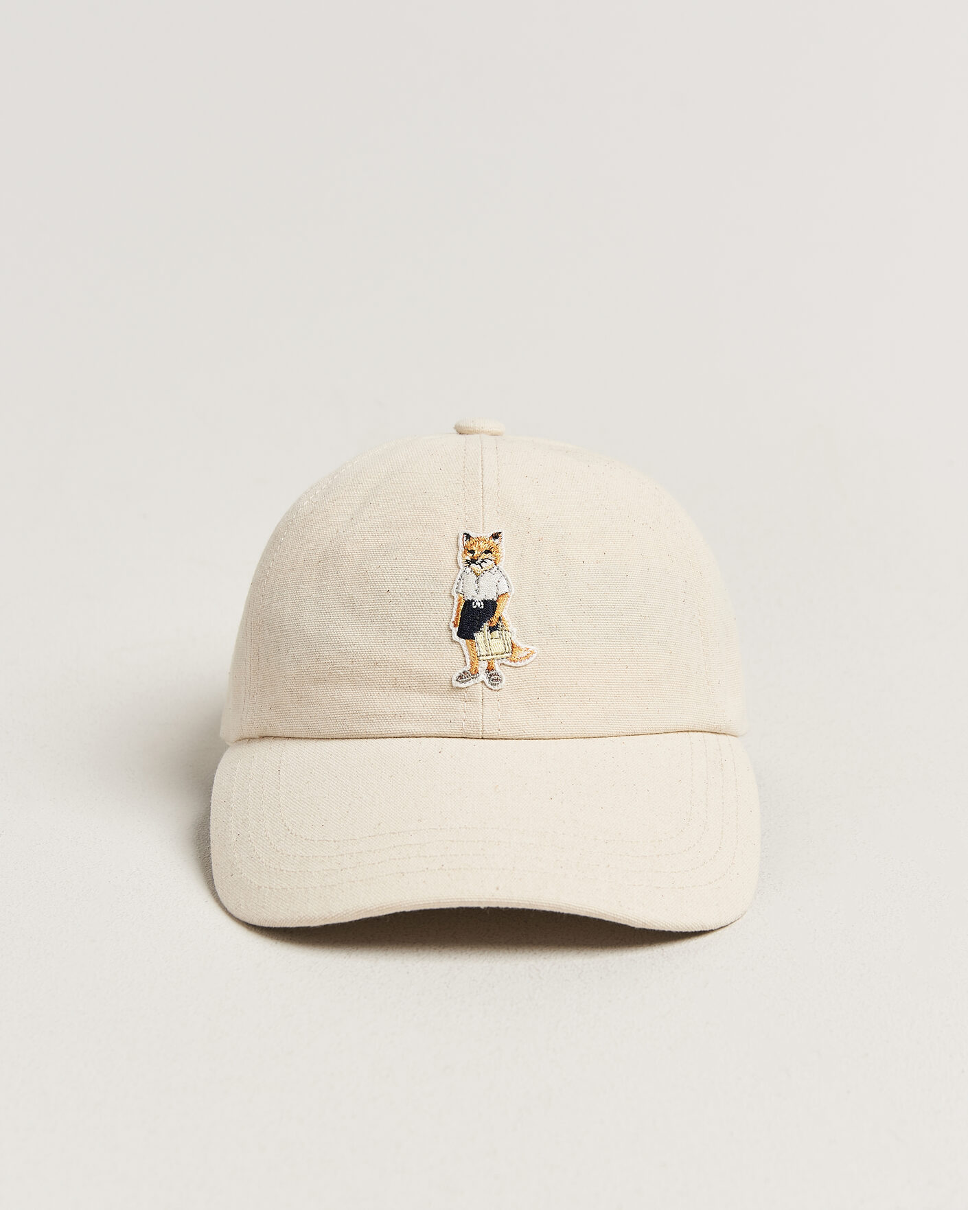 Mies | Päähineet | Maison Kitsuné | Dressed Fox Cap Noble Beige