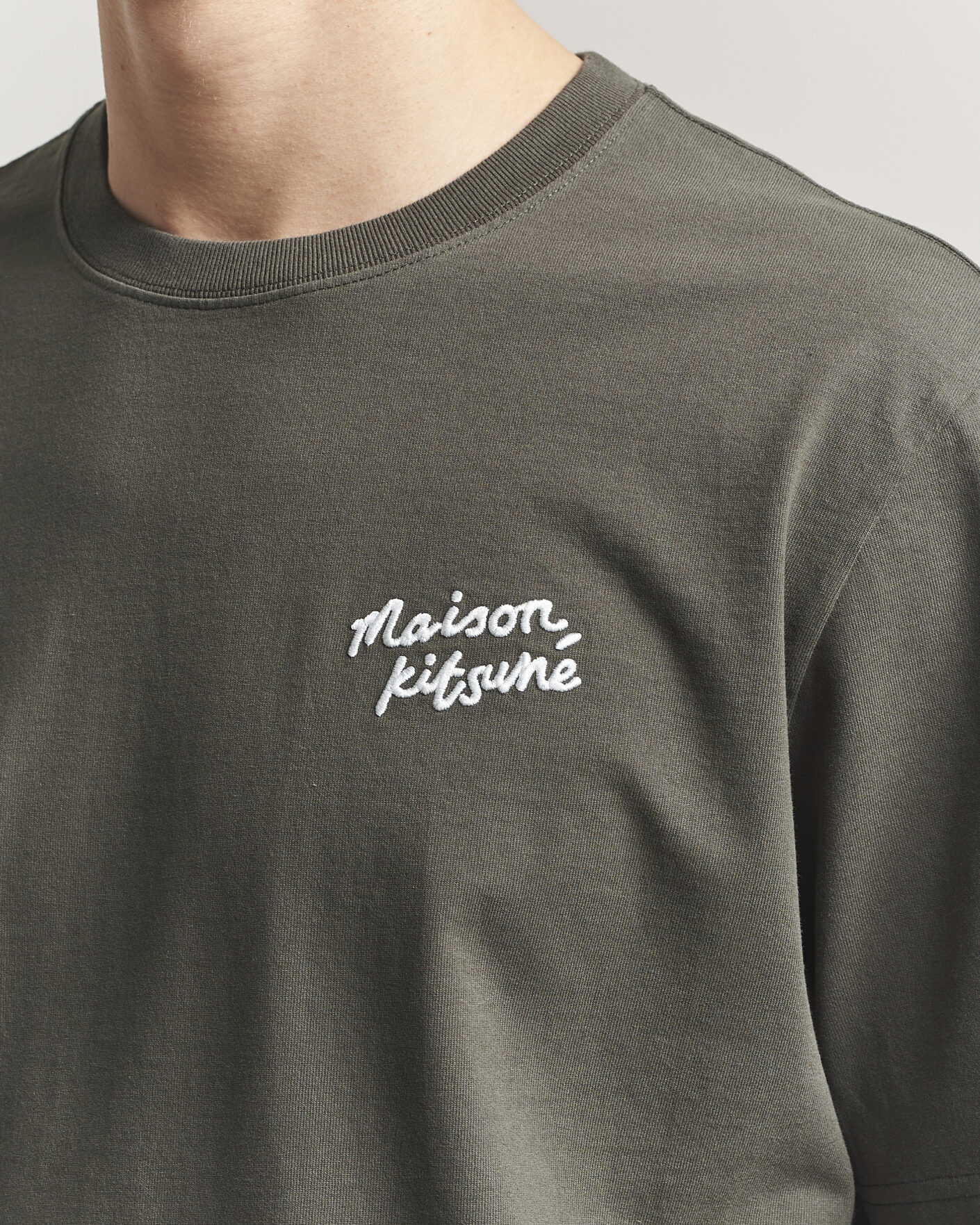 Mies | T-paidat | Maison Kitsuné | Handwriting T-Shirt Beluga