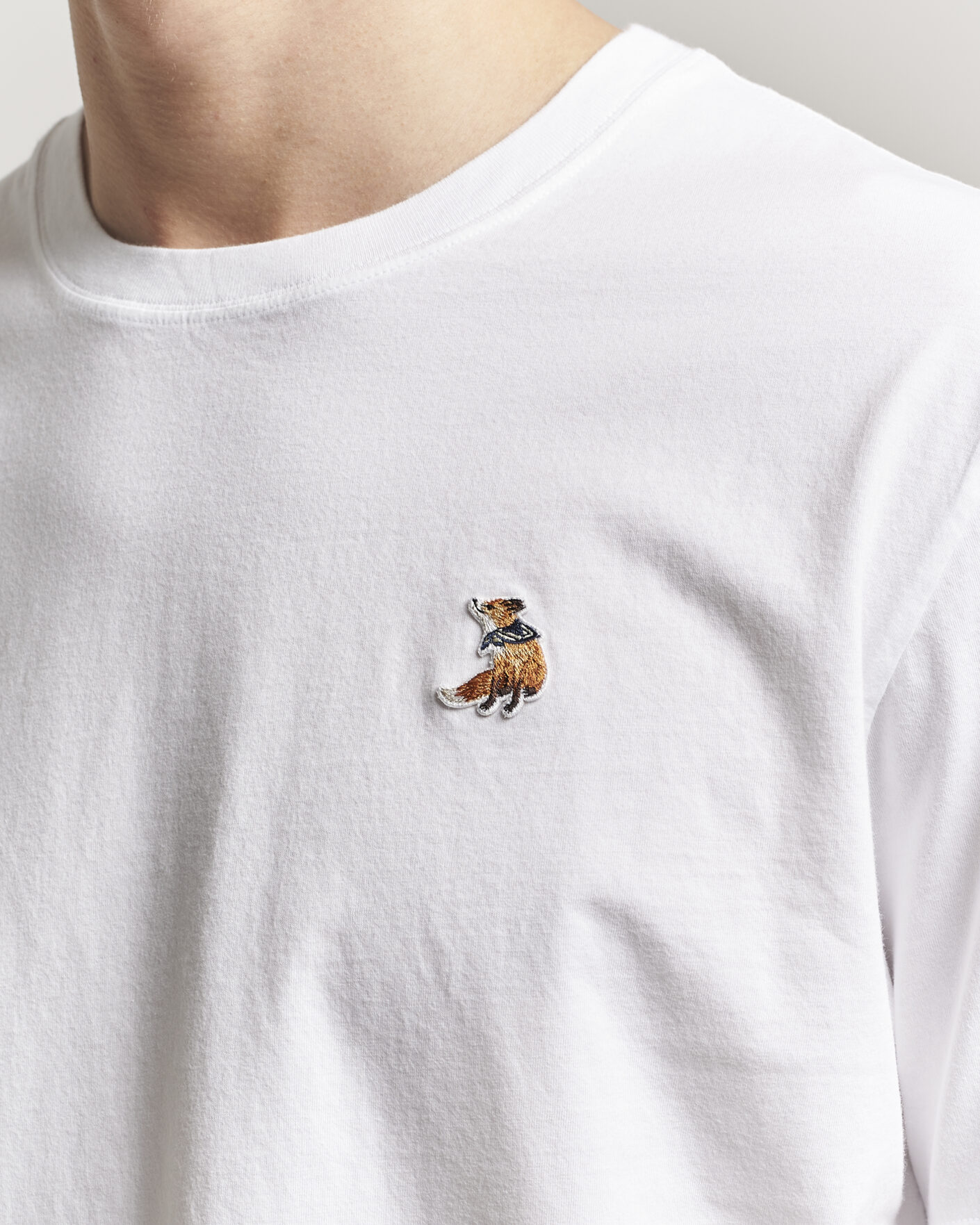 Mies | T-paidat | Maison Kitsuné | Dreaming Fox T-Shirt White