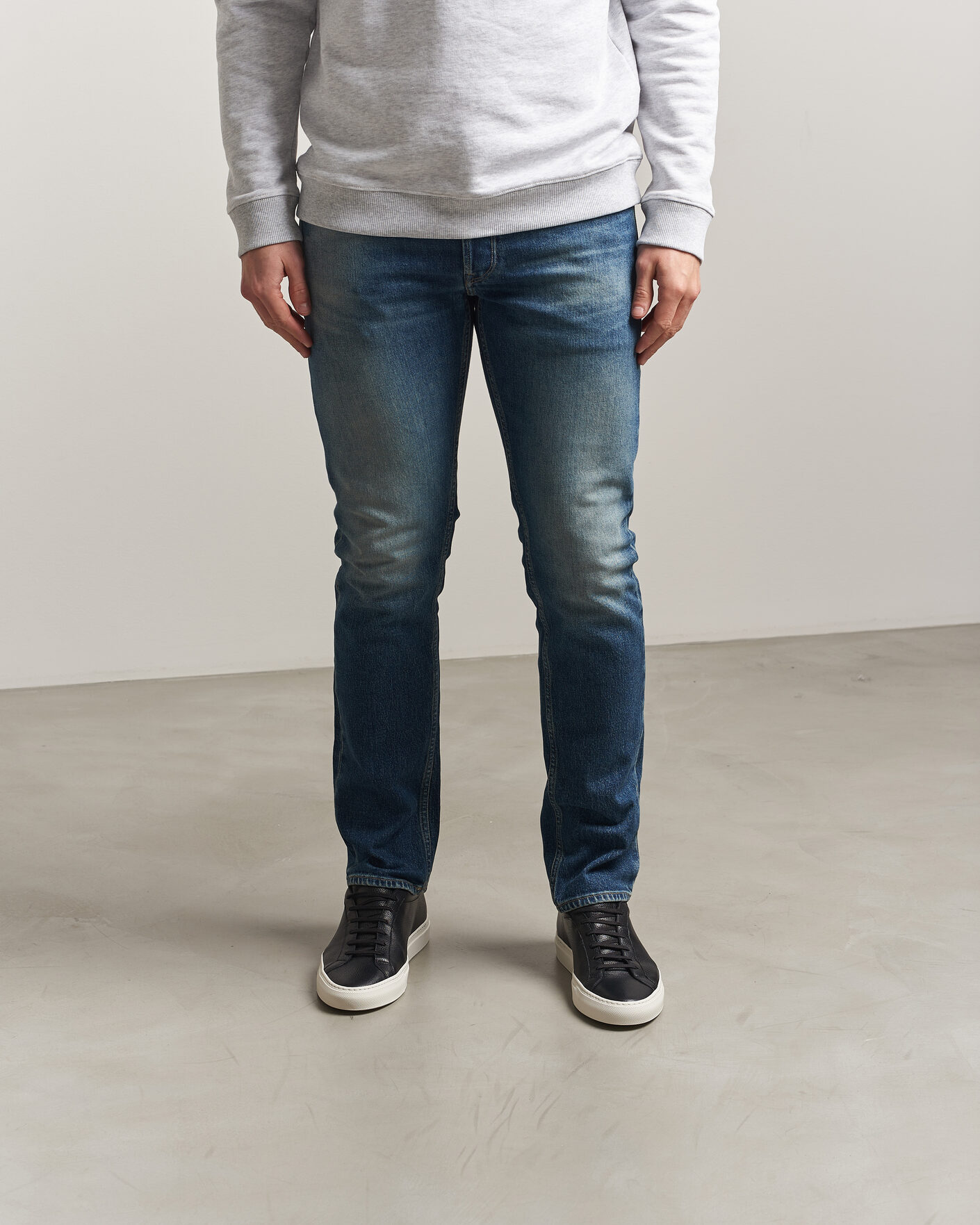 Mies | Tennarit | Common Projects | Original Achilles Grained Leather Sneaker Black