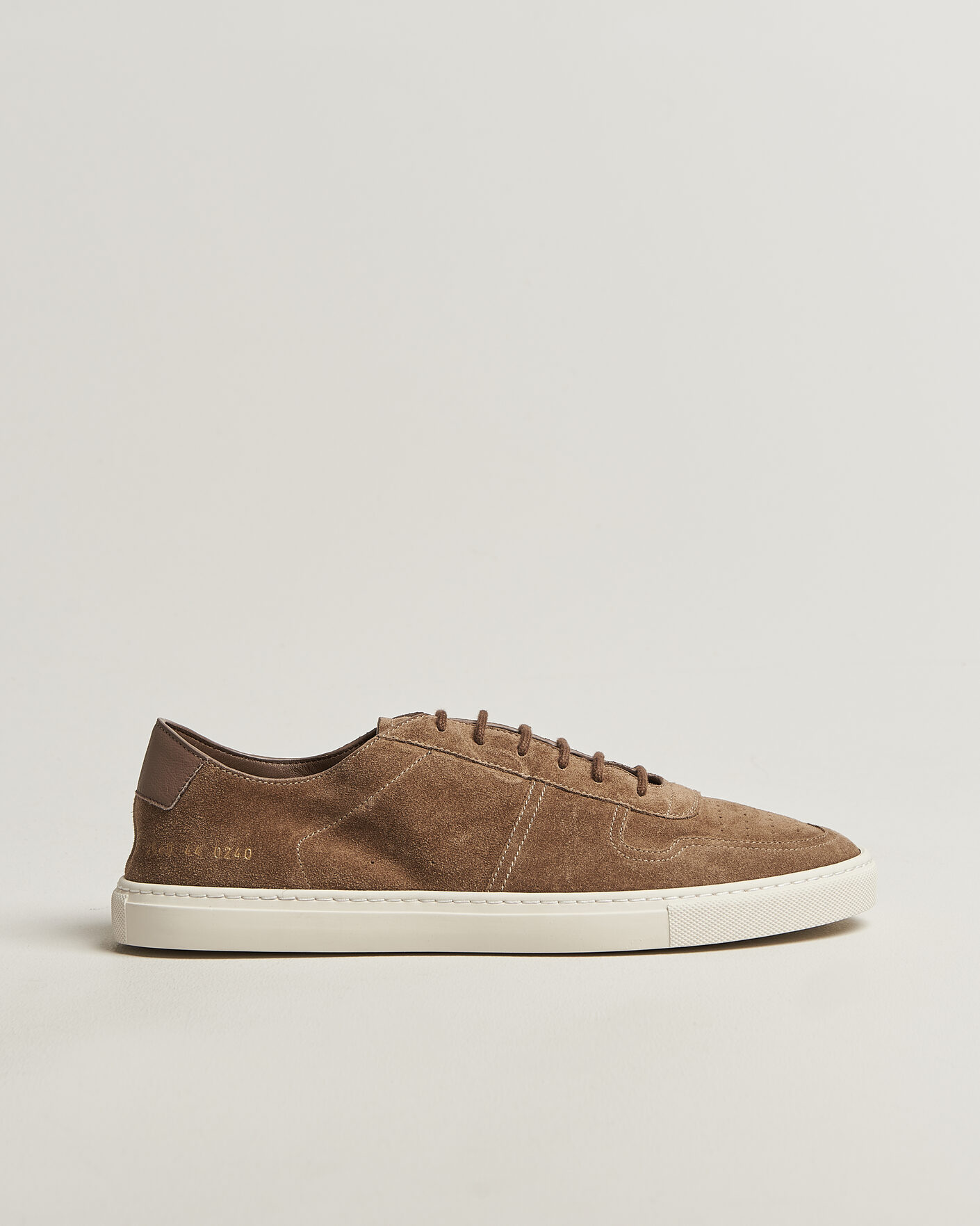 Mies | Tennarit | Common Projects | BBall Slim Deconstructed Suede Sneaker Taupe