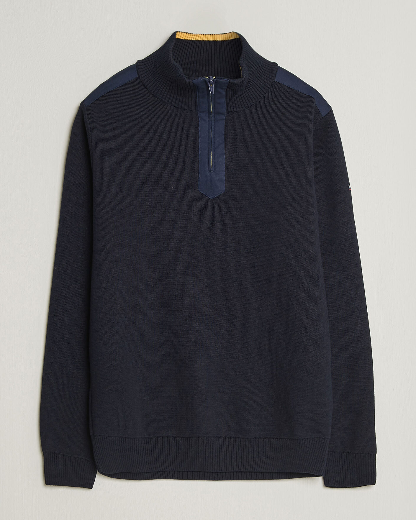 Miehet |  | Armor-lux | Workwear Half Zip Marine Deep