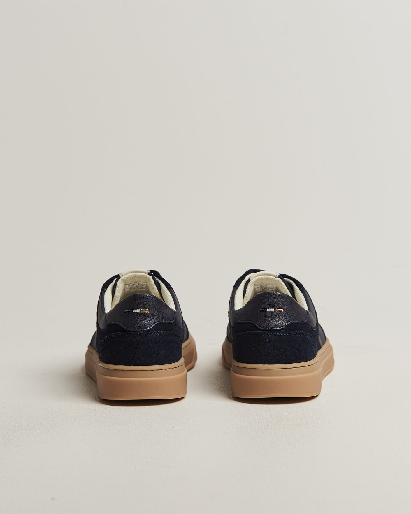Mies | Tennarit | BOSS BLACK | Kieran Suede/Nylon Sneaker Dark Blue