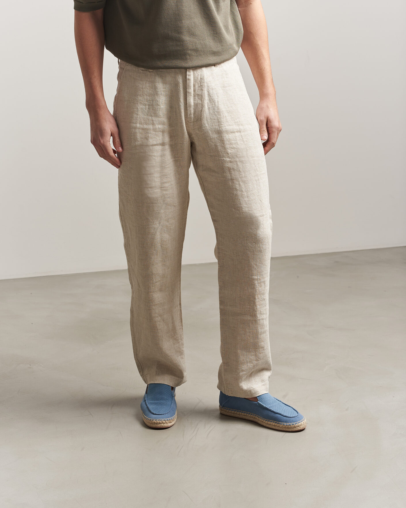 Mies | Espadrillot | BOSS BLACK | Madeira Suede Espadrilles Open Blue