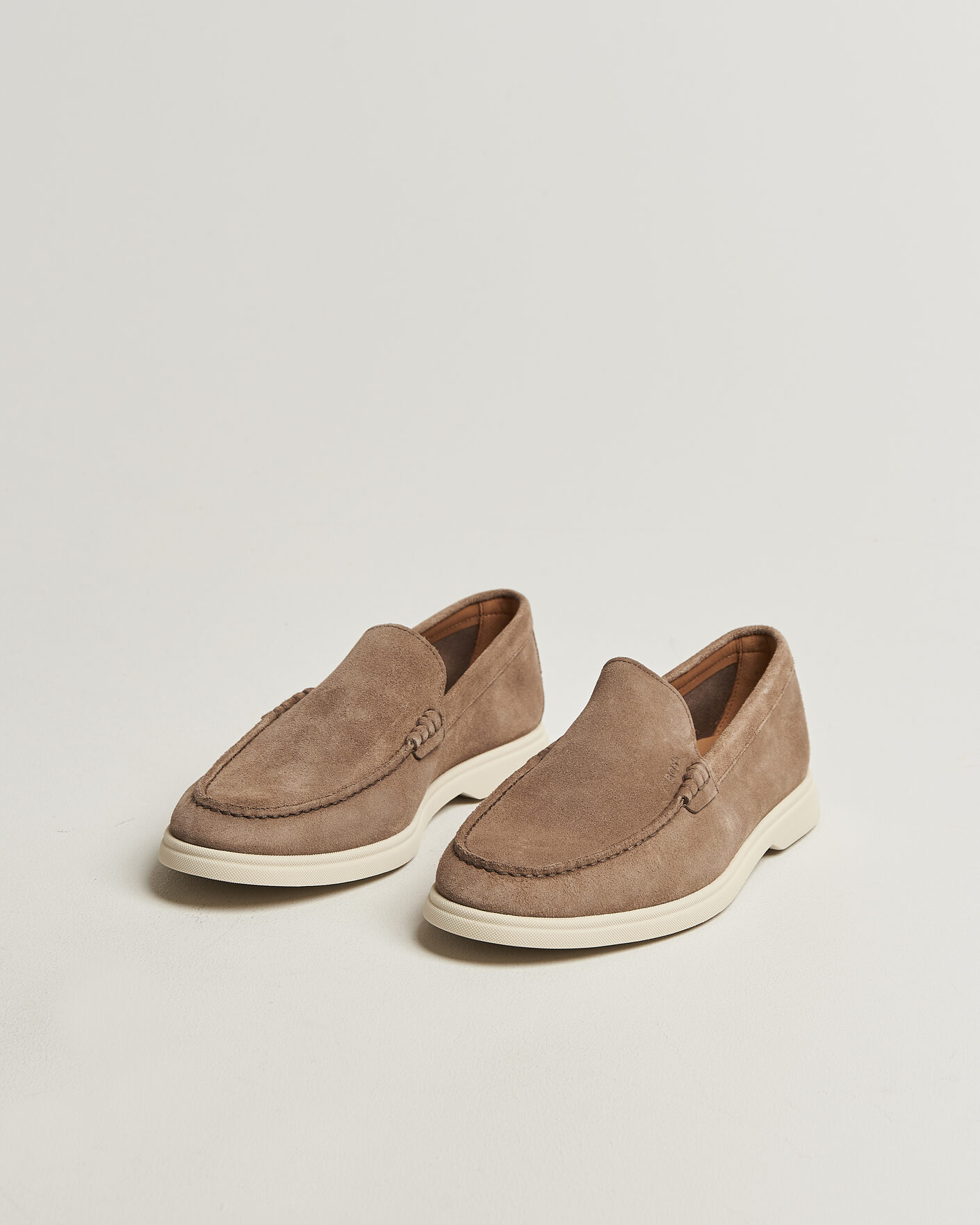 Mies | Loaferit | BOSS BLACK | Sienne Suede Loafer Medium Beige