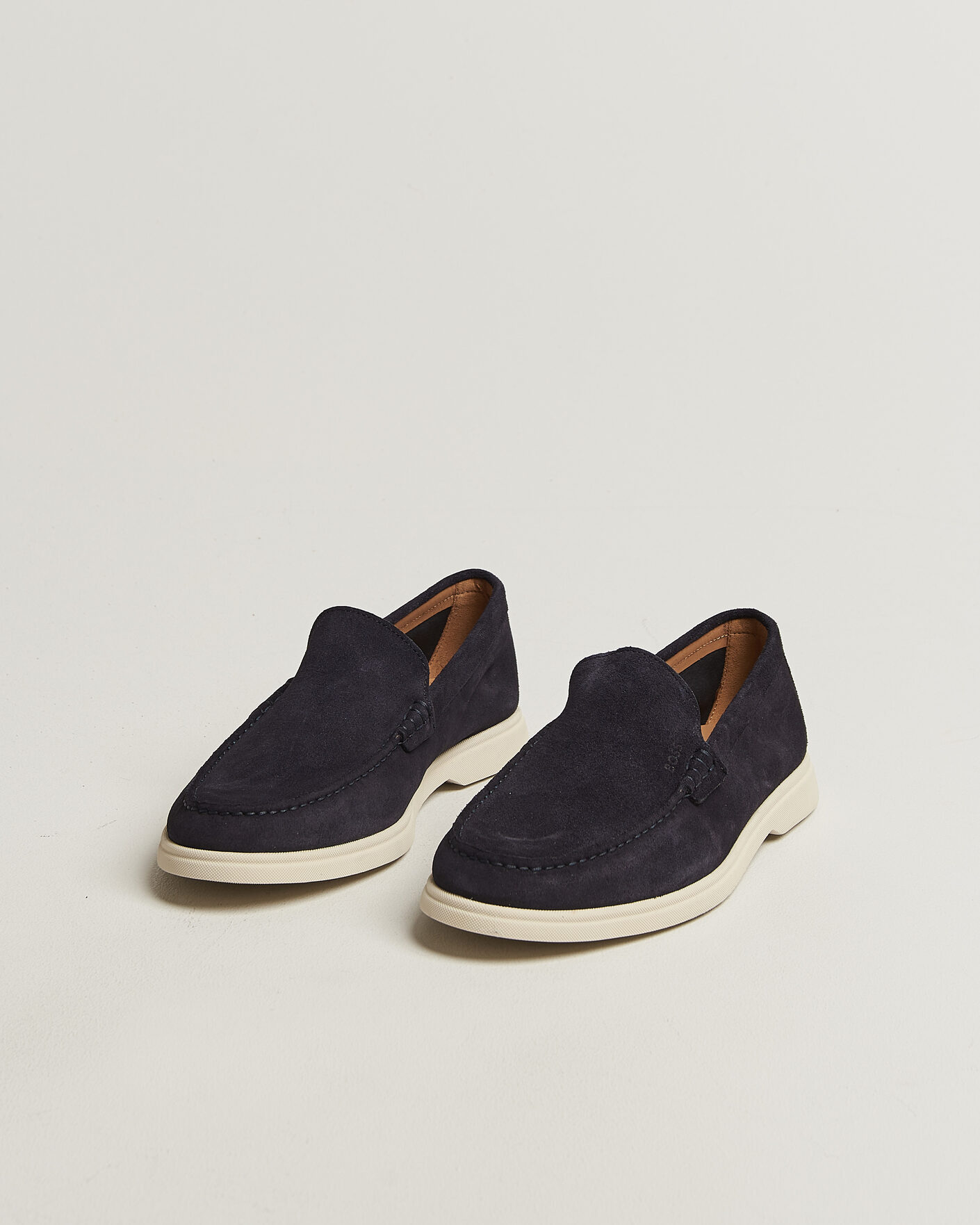 Mies | Loaferit | BOSS BLACK | Sienne Suede Loafer Dark Blue