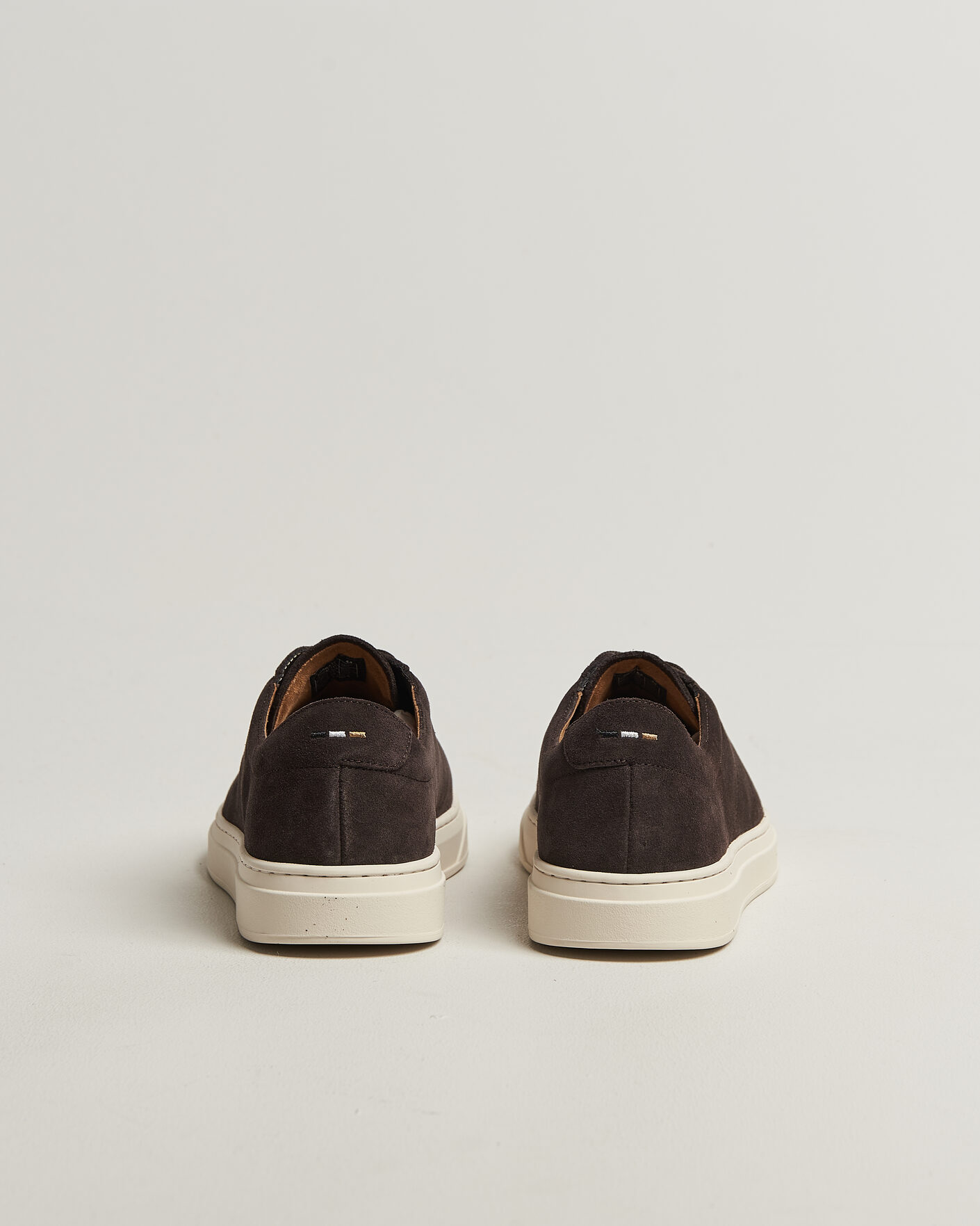 Mies | Tennarit | BOSS BLACK | Kieran Suede Sneaker Dark Brown