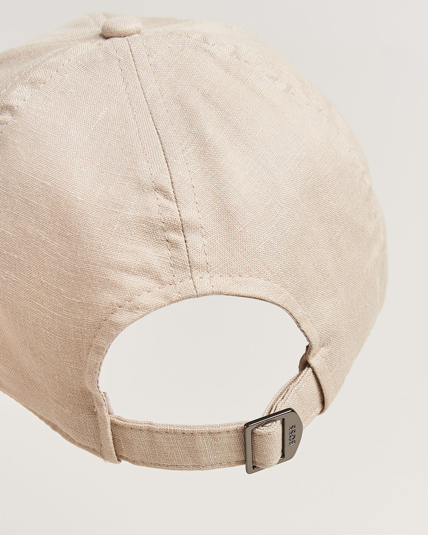 Mies | Päähineet | BOSS BLACK | Zed Linen Cap Open Beige