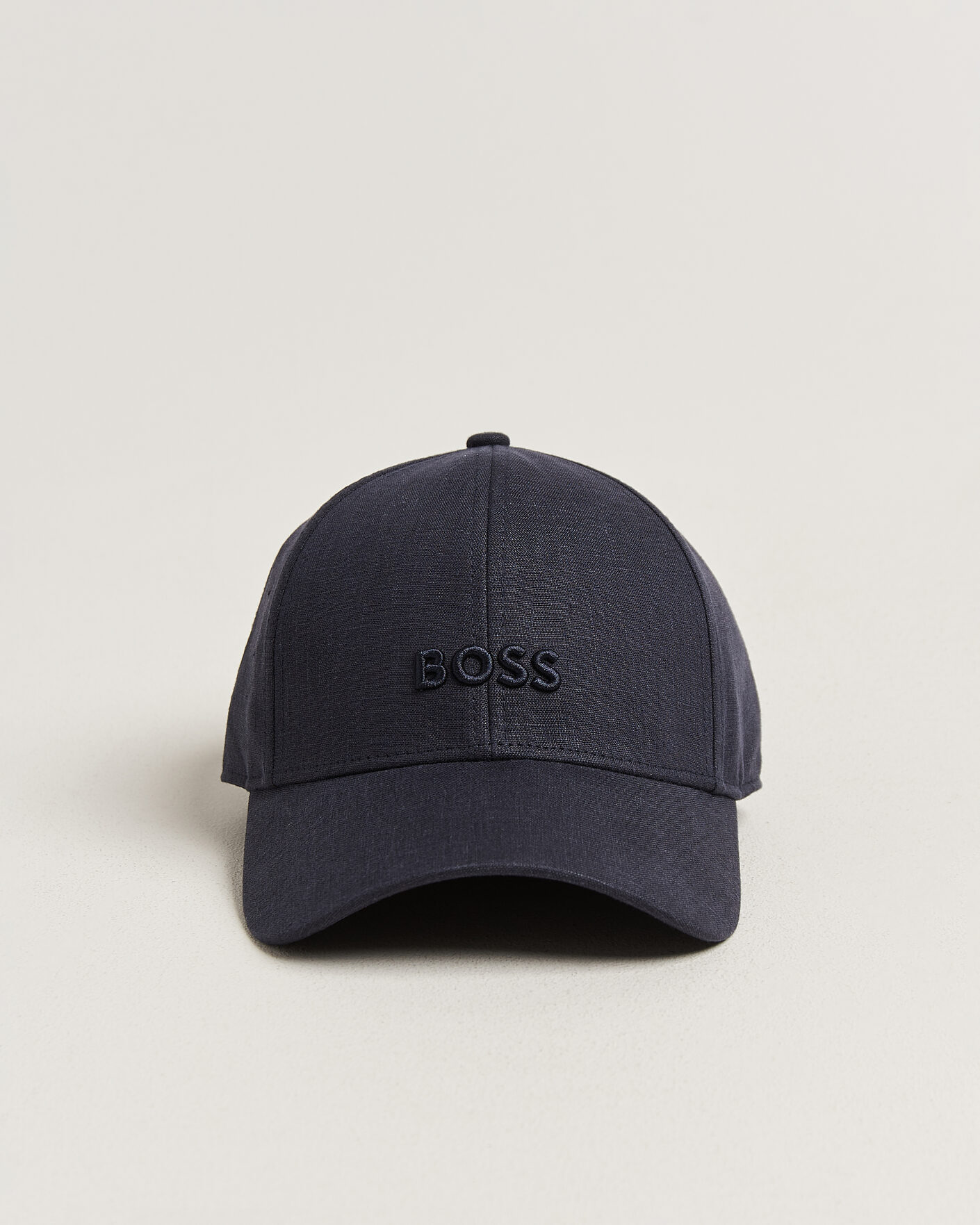 Mies | Päähineet | BOSS BLACK | Zed Linen Cap Dark Blue
