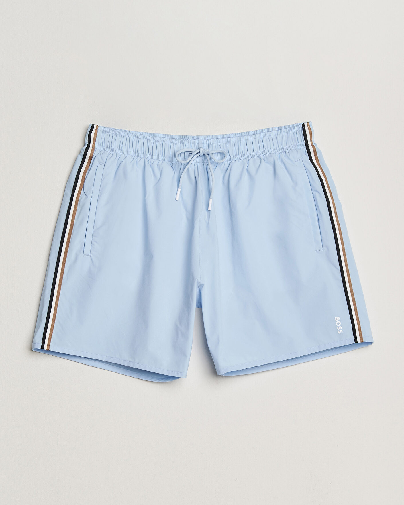 Mies | Uimahousut | BOSS BLACK | Iconic Swimshorts Light Blue