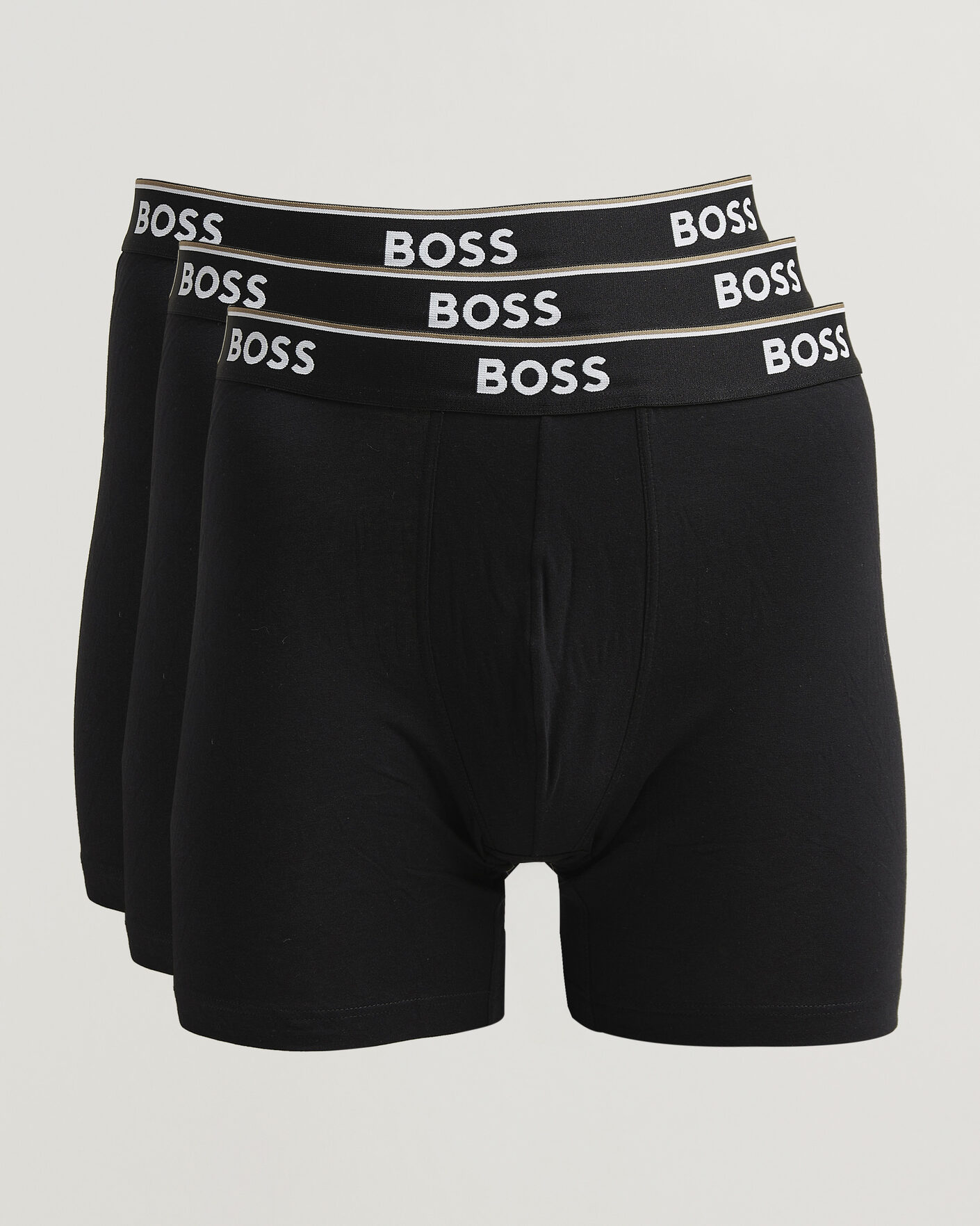 Mies | Alusvaatteet | BOSS BLACK | 3-Pack Long Leg Boxer Black