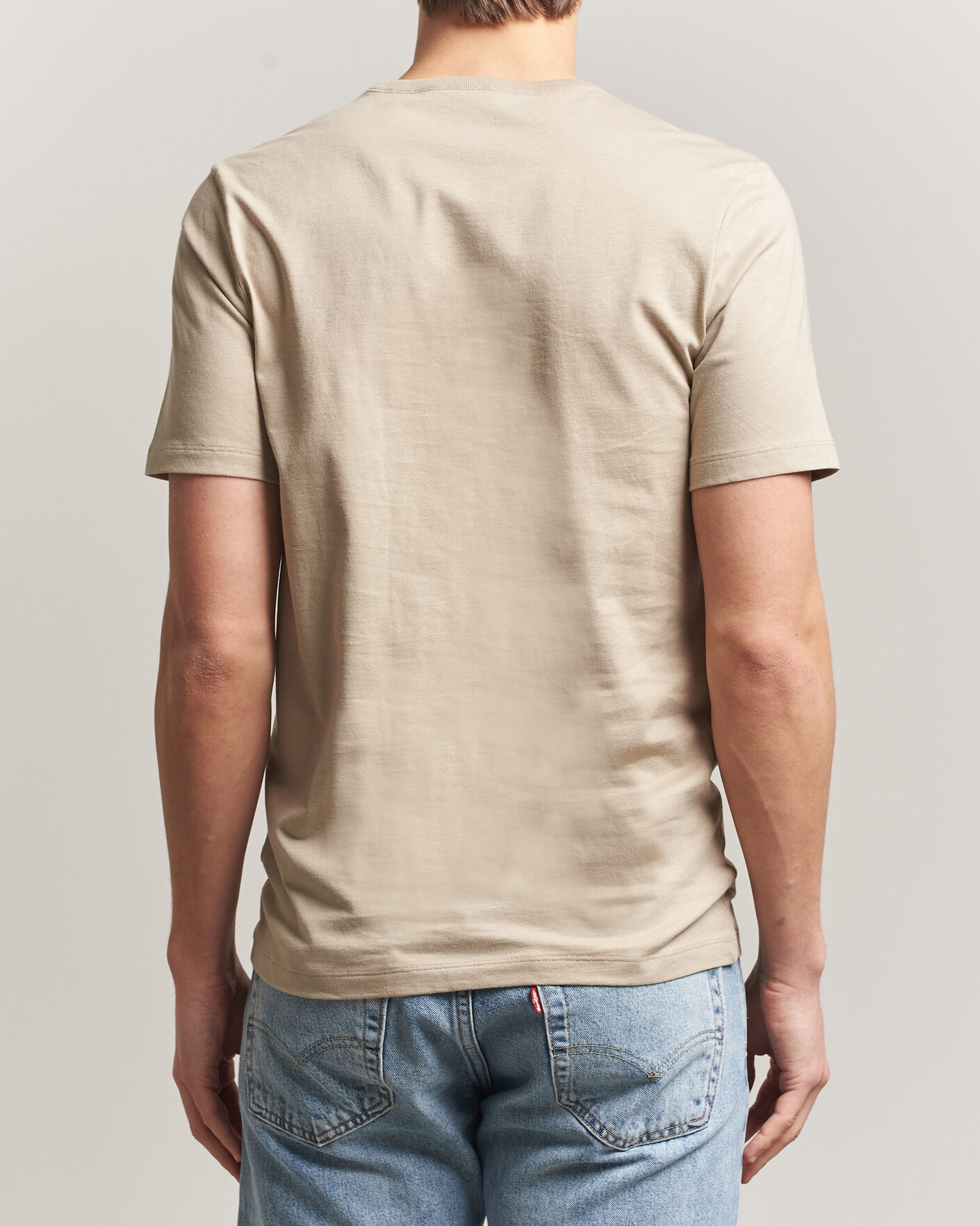 Mies | T-paidat | BOSS BLACK | 3-Pack Crew Neck T-Shirt White/Blue/Beige