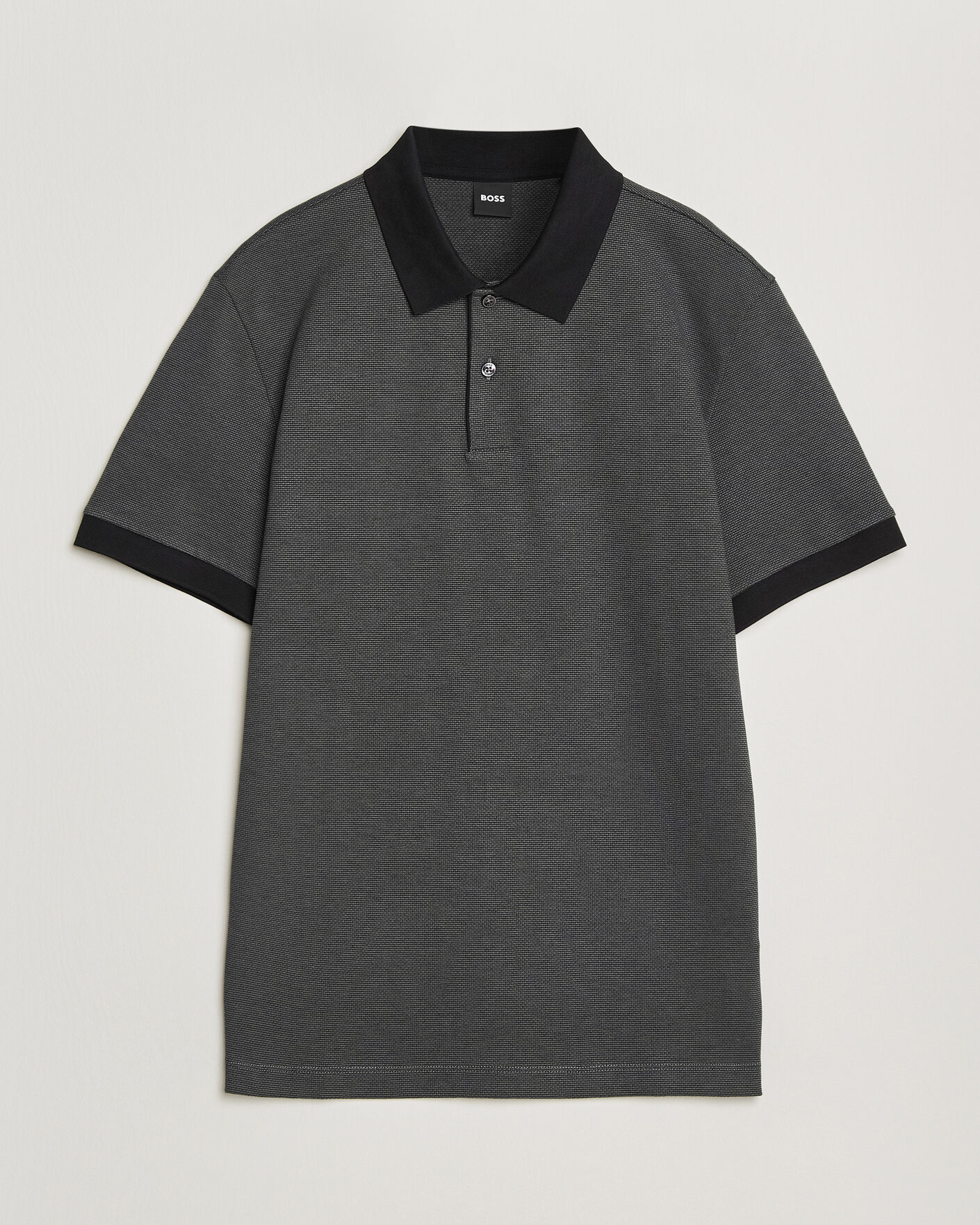 Mies | Pikeet | BOSS BLACK | Parlay Jersey Polo Black
