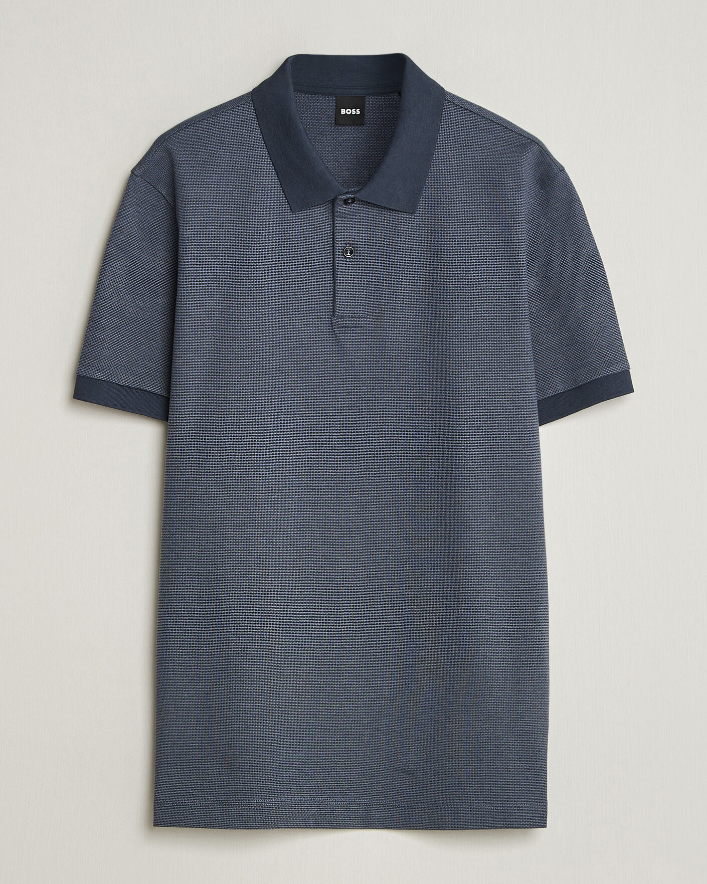 Mies | Pikeet | BOSS BLACK | Parlay Jersey Polo Dark Blue