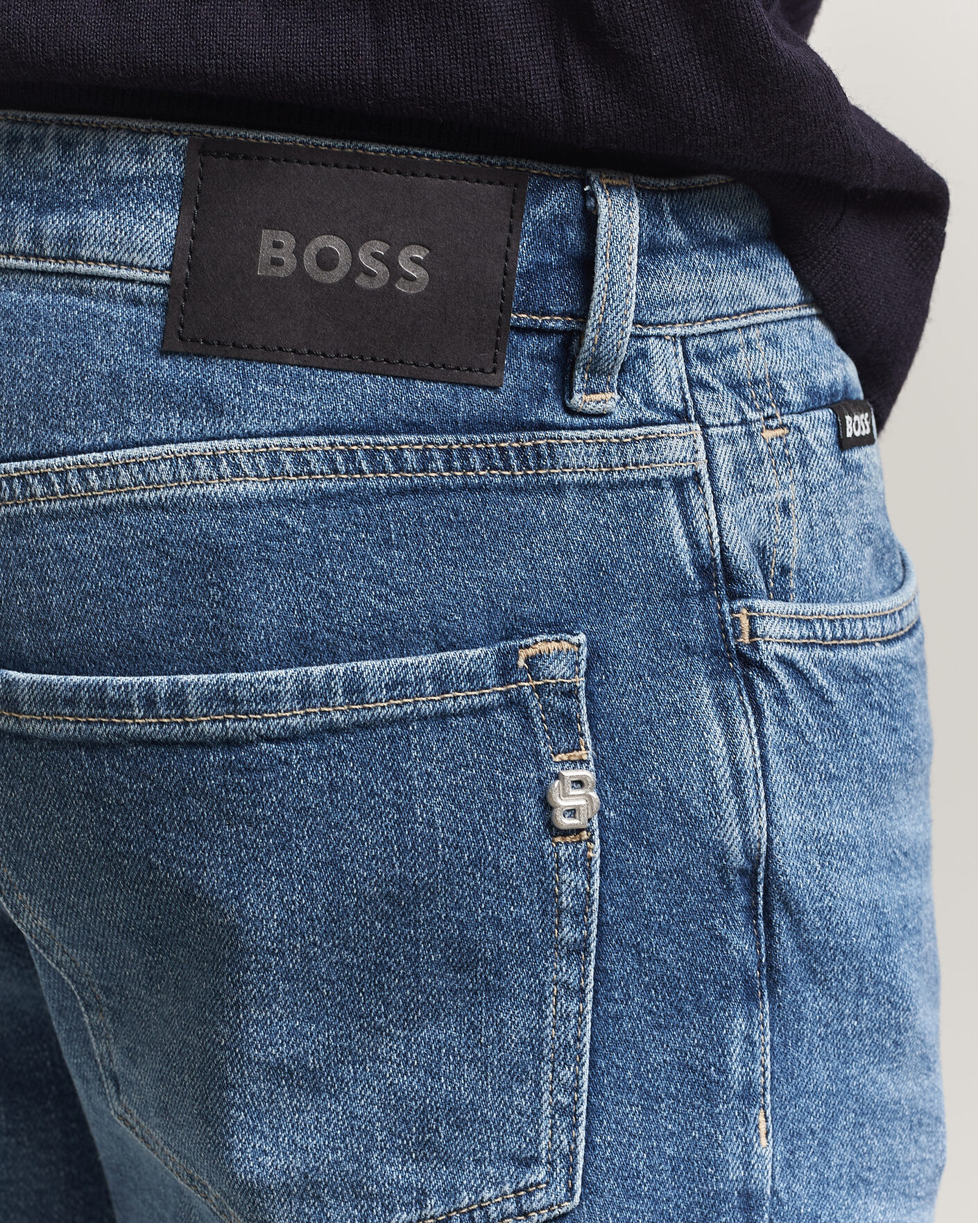 Mies | Farkut | BOSS BLACK | Re.Maine Jeans Bright Blue