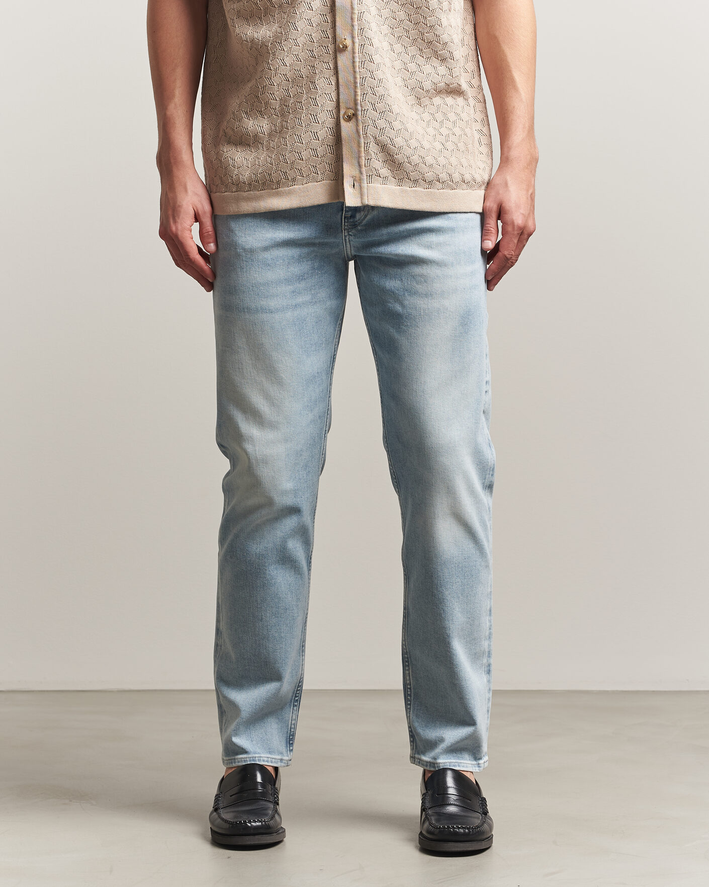 Mies | Farkut | BOSS BLACK | Ogden Jeans Light Blue