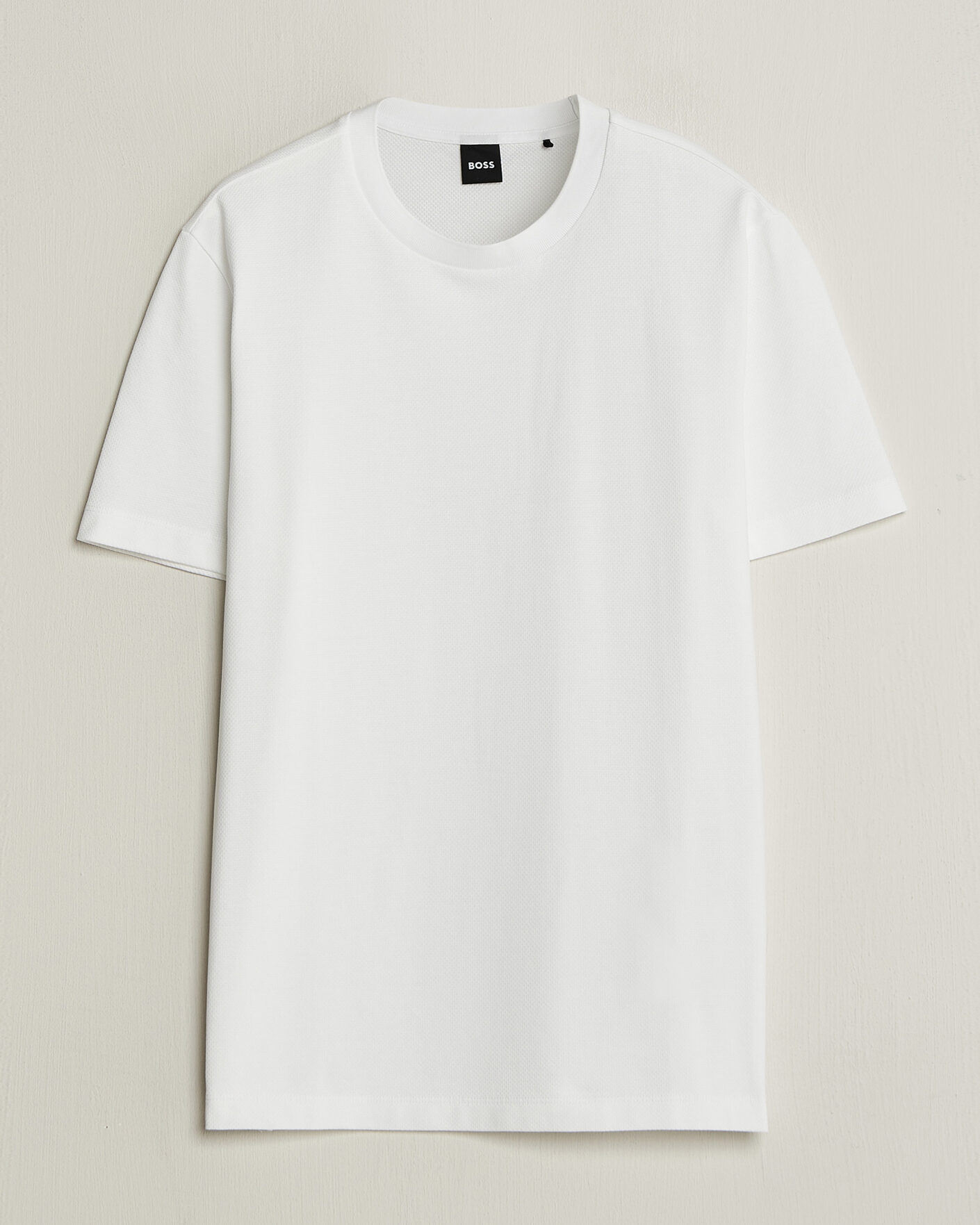 Mies | T-paidat | BOSS BLACK | Thompson Structured T-Shirt White