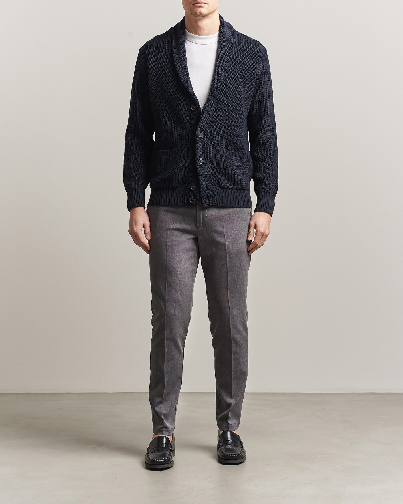 Mies | Housut | BOSS BLACK | Kaiton Structured Chinos Black