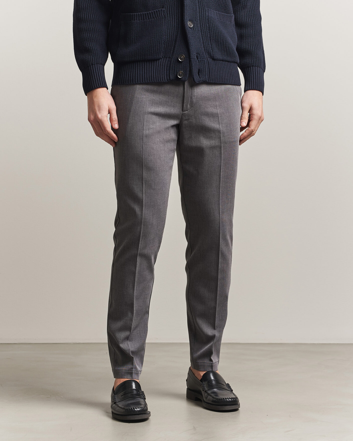 Mies | Housut | BOSS BLACK | Kaiton Structured Chinos Black