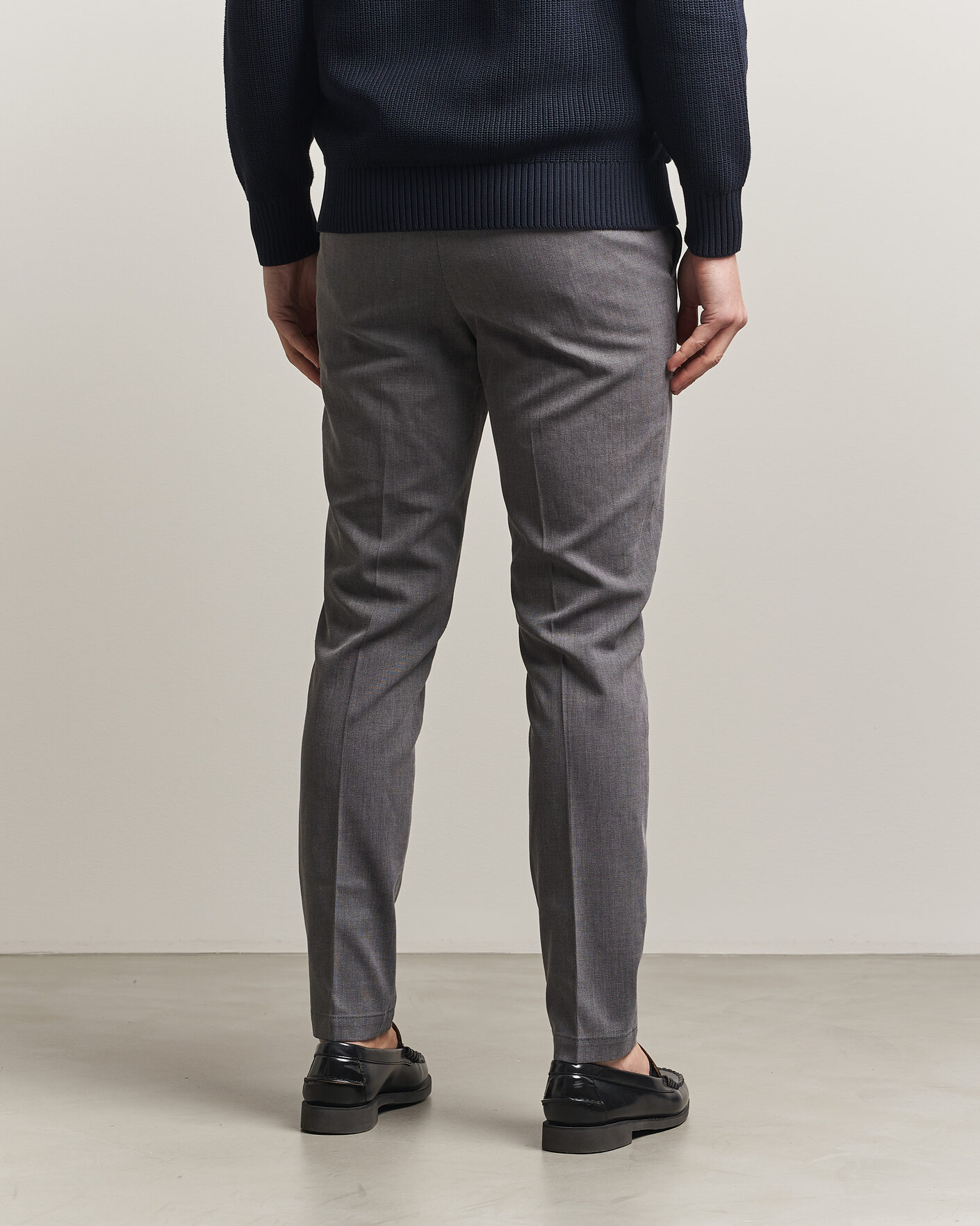Mies | Housut | BOSS BLACK | Kaiton Structured Chinos Black