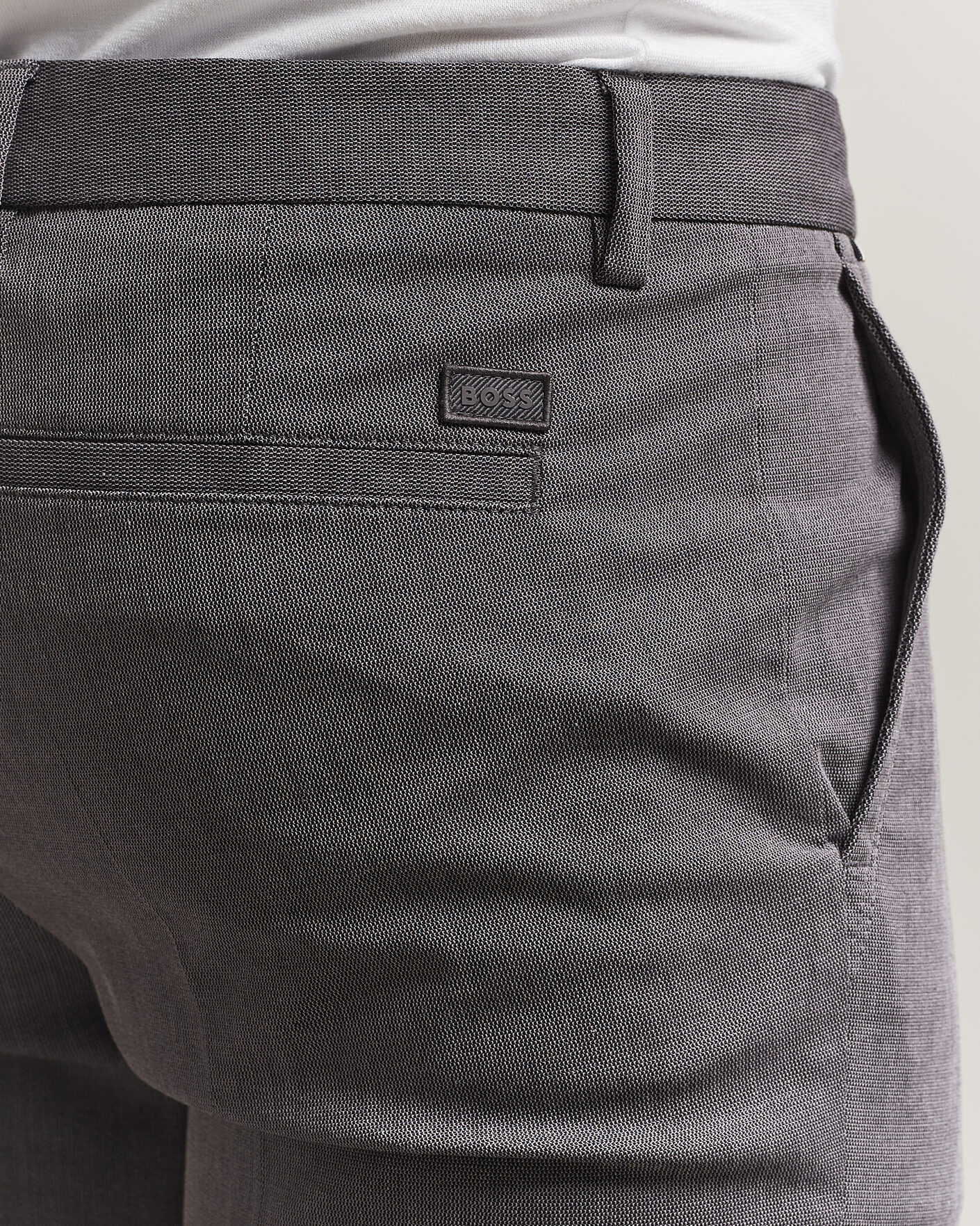 Mies | Housut | BOSS BLACK | Kaiton Structured Chinos Black