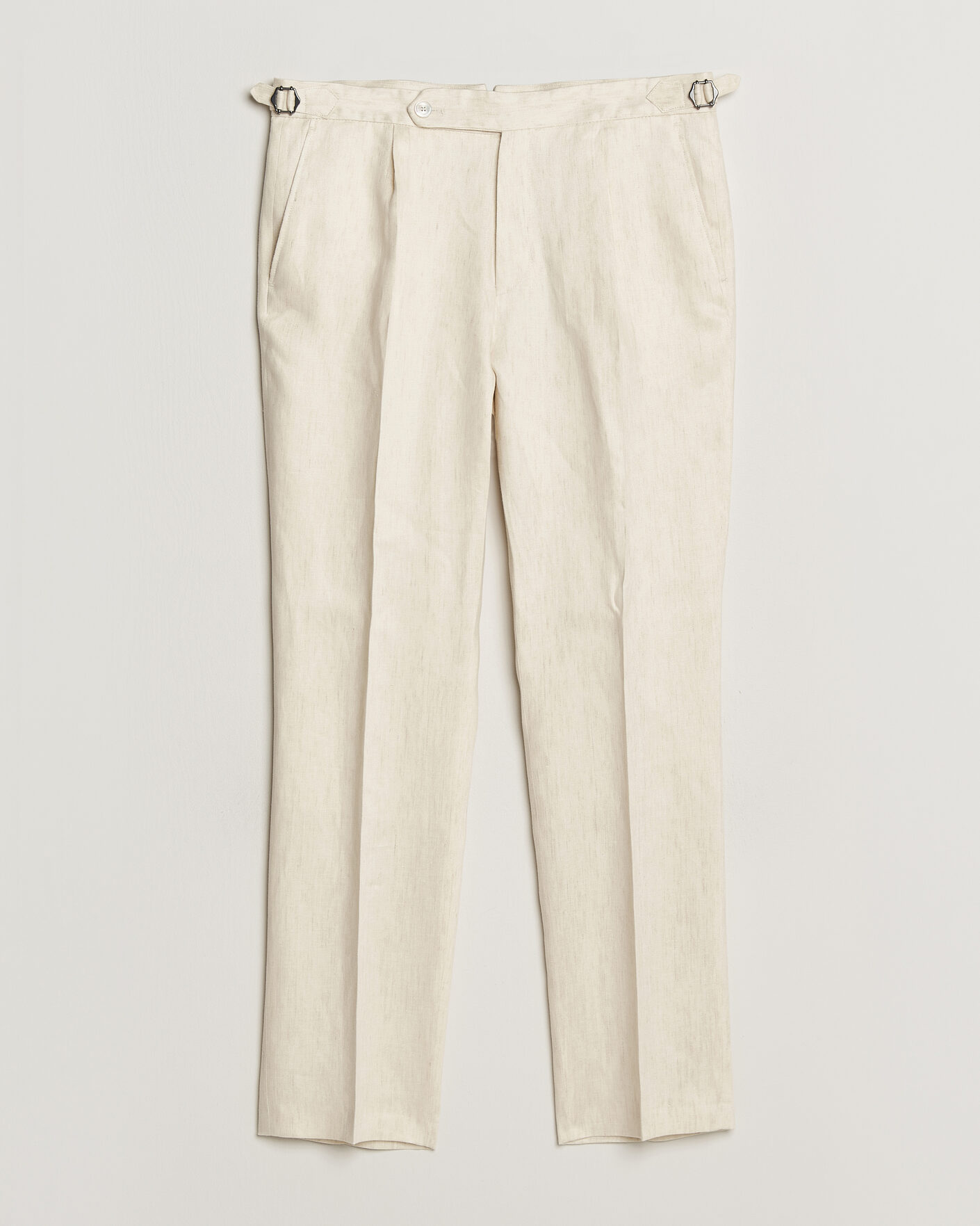 Mies | Housut | BOSS BLACK | Perino Linen Suit Trousers Open Beige