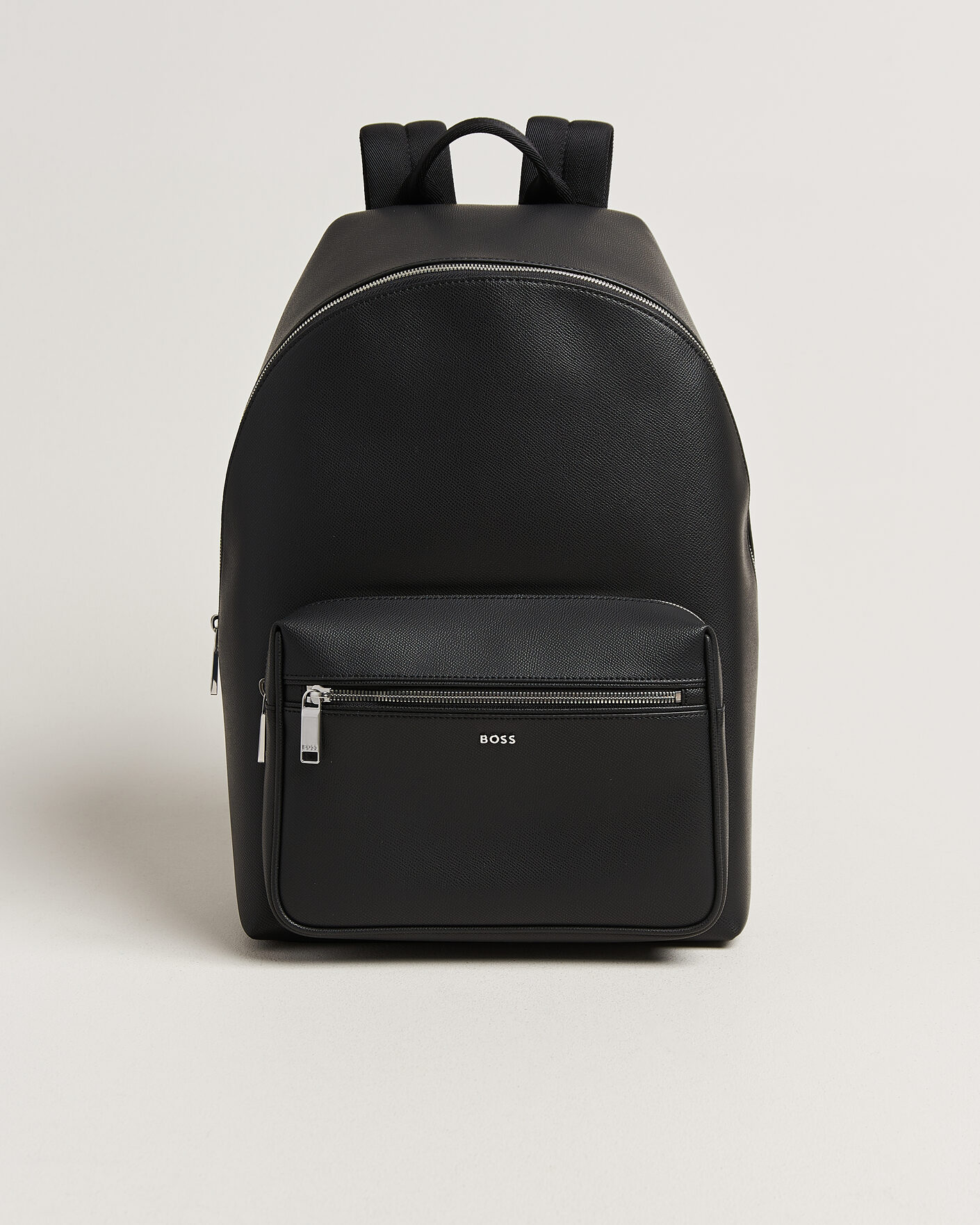Mies | Laukut | BOSS BLACK | Daxter Leather Backpack Black