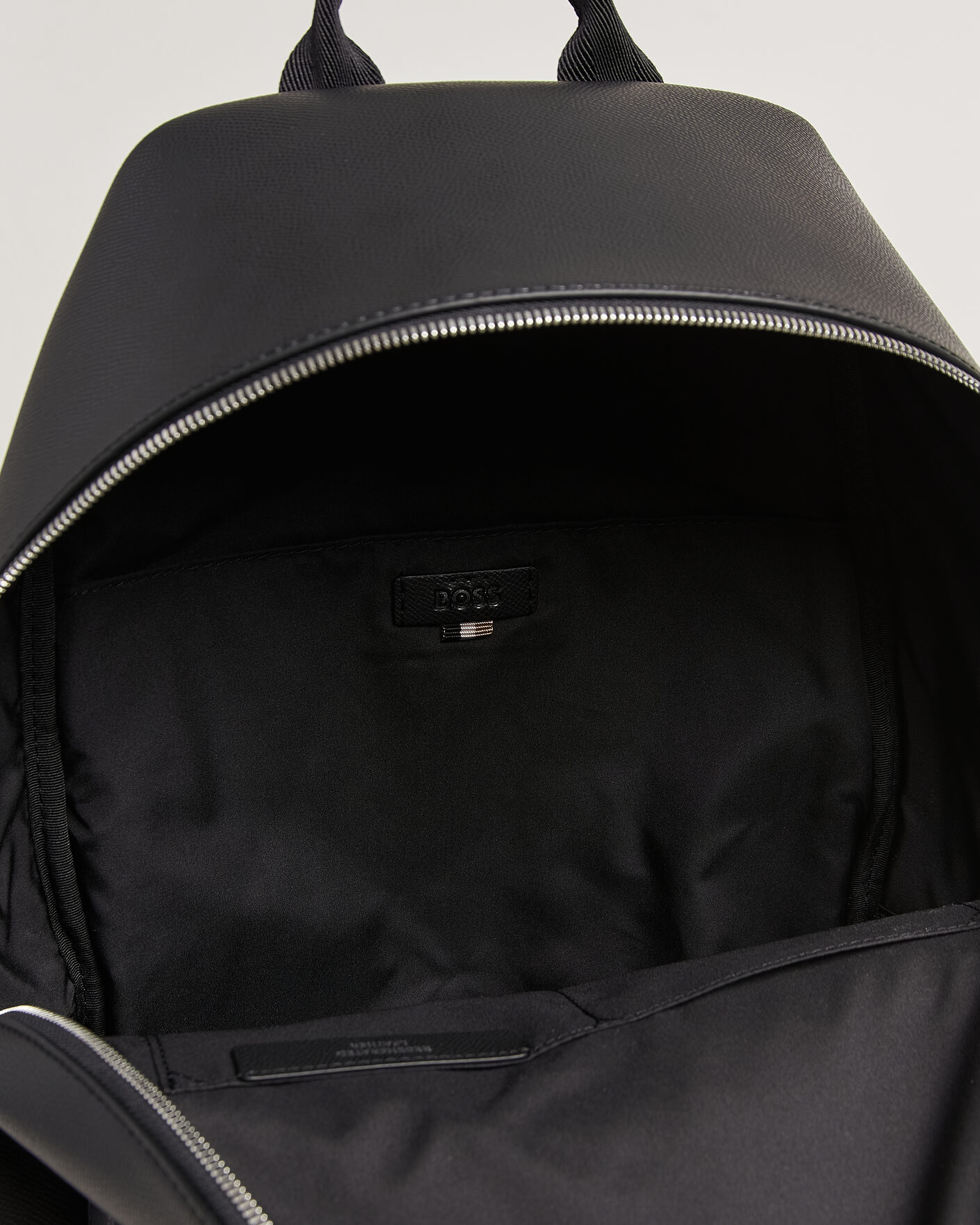 Mies | Laukut | BOSS BLACK | Daxter Leather Backpack Black