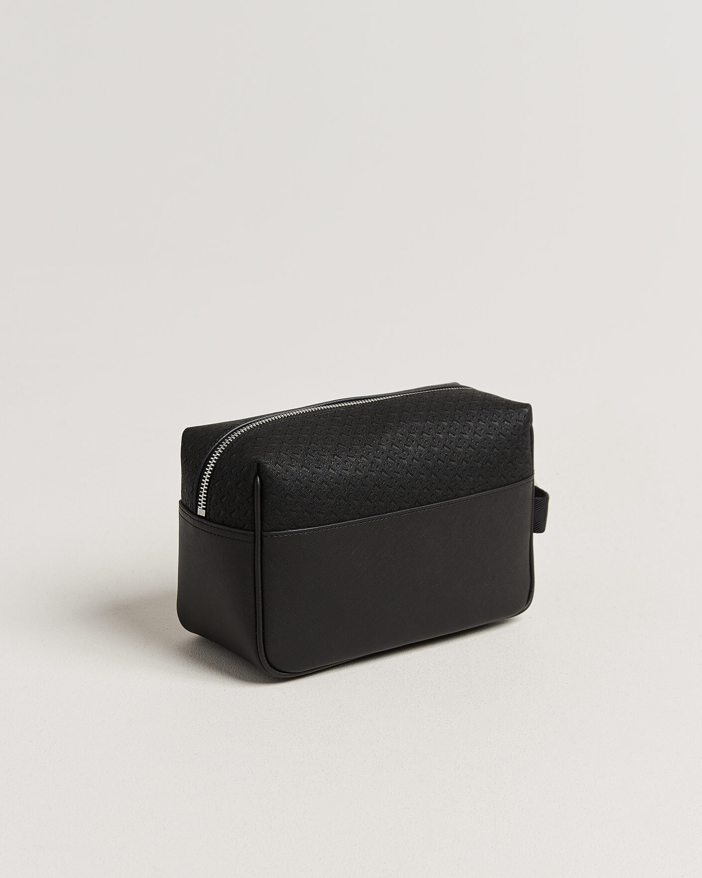 Mies | Laukut | BOSS BLACK | Daxter Monogram Leather Washbag Black